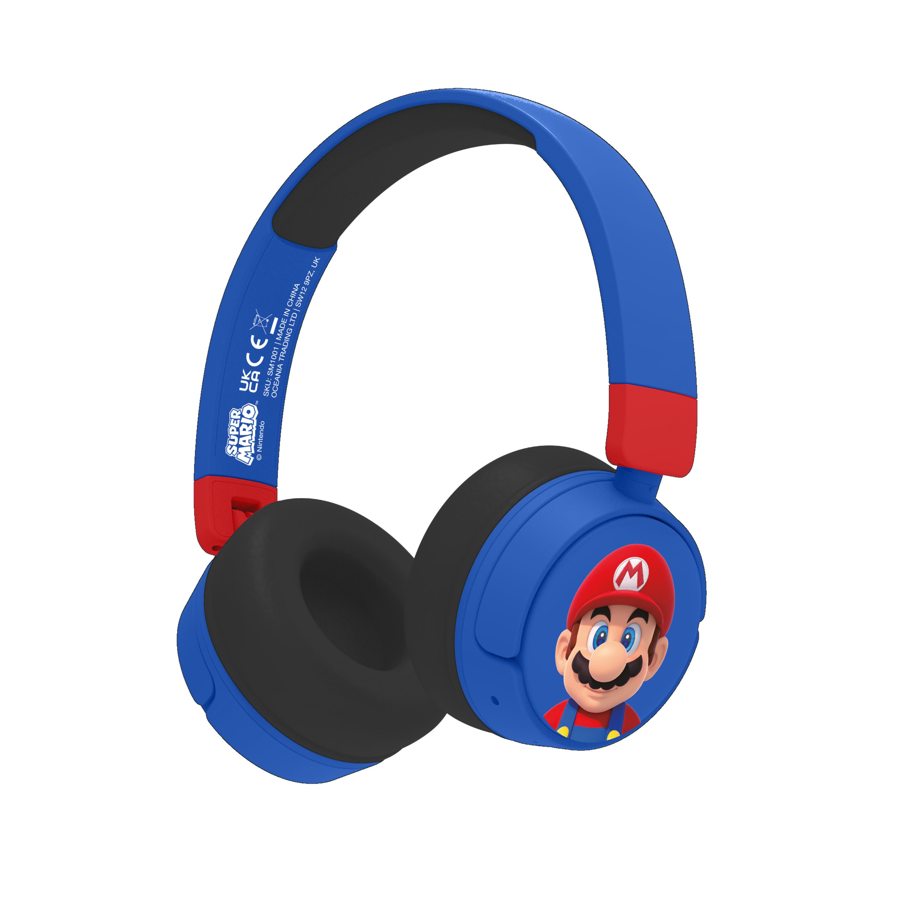 OTL Nintendo Super Mario Kinderkopfhörer mit Lautstärkebegrenzung Kinder-Kopfhörer (kindgerechte Lautstärkebegrenzung)