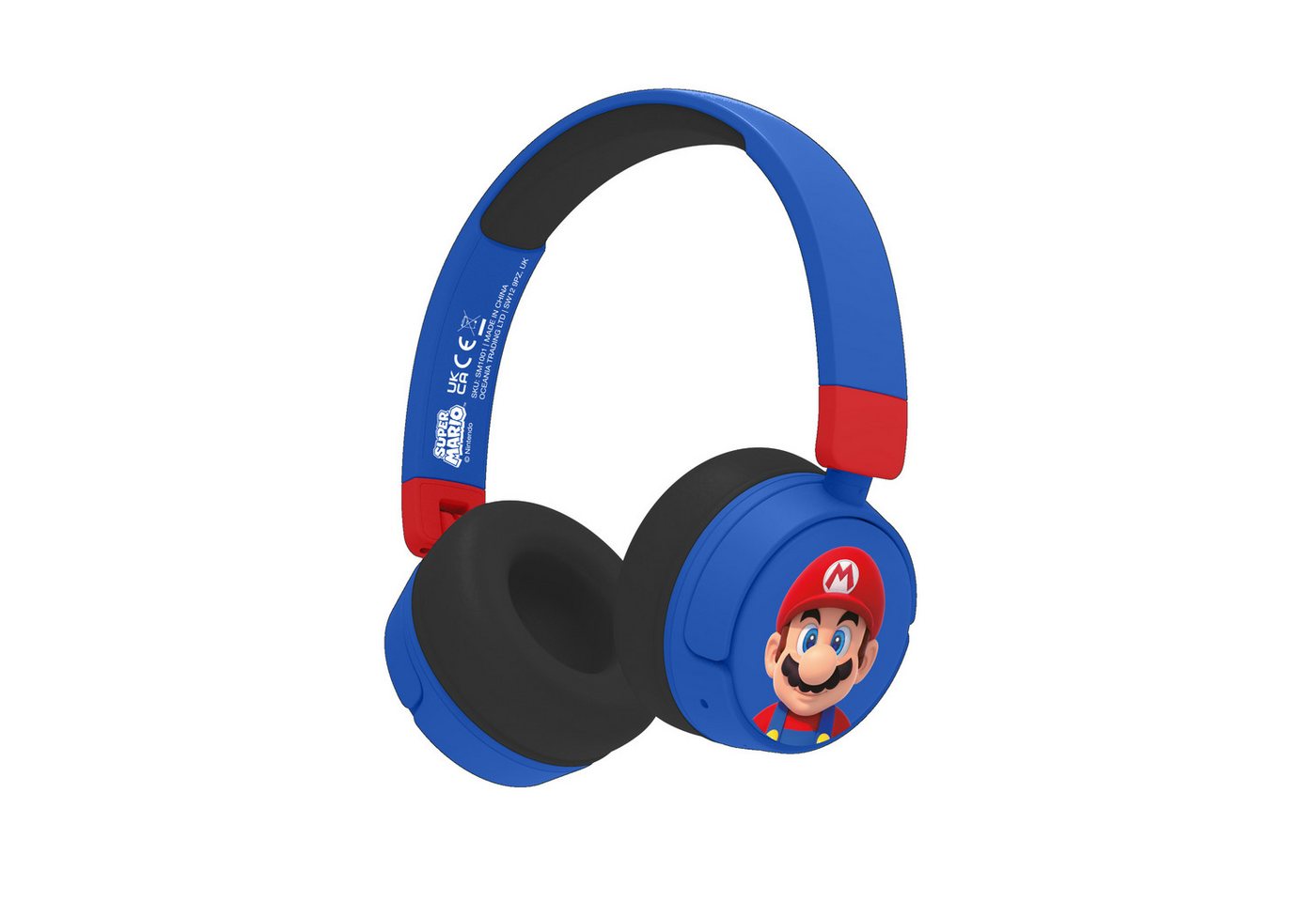 OTL Nintendo Super Mario Kinderkopfhörer mit Lautstärkebegrenzung Kinder-Kopfhörer (kindgerechte Lautstärkebegrenzung)