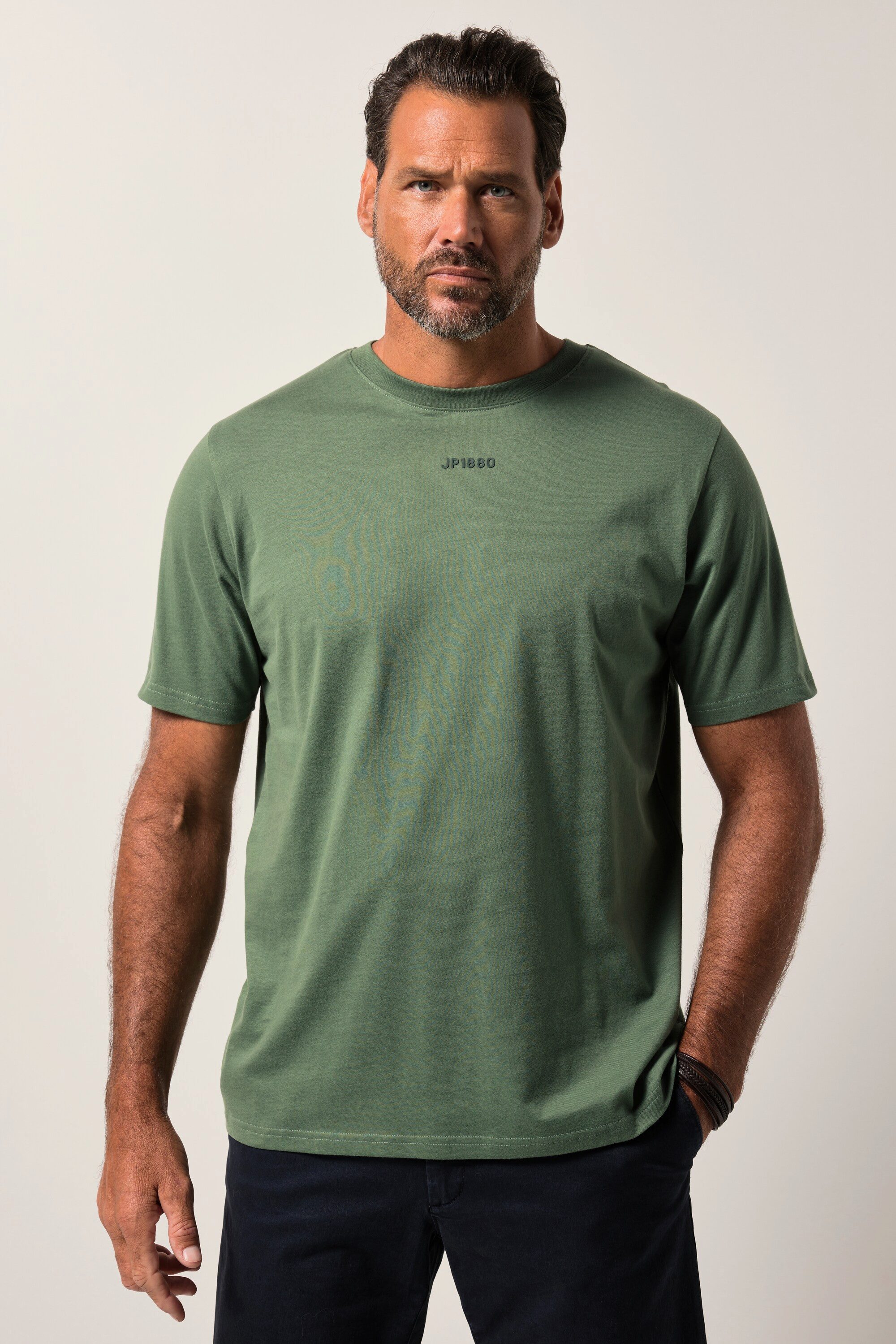 JP1880 T-Shirt JP1880 T-Shirt Halbarm Rundhals Print bis 8 XL günstig online kaufen