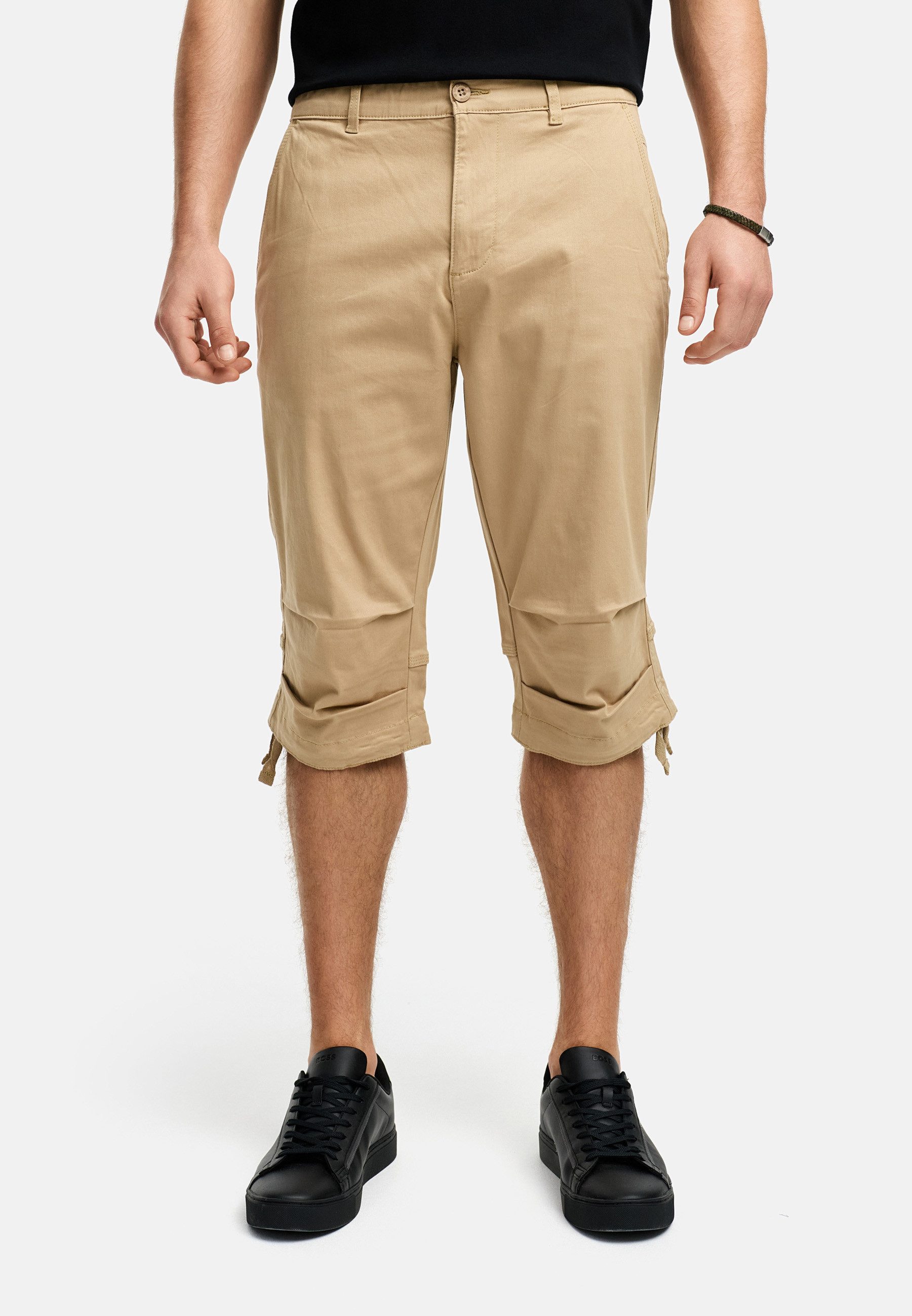 Indicode Cargoshorts INSelion aus einer robusten Materialmischung