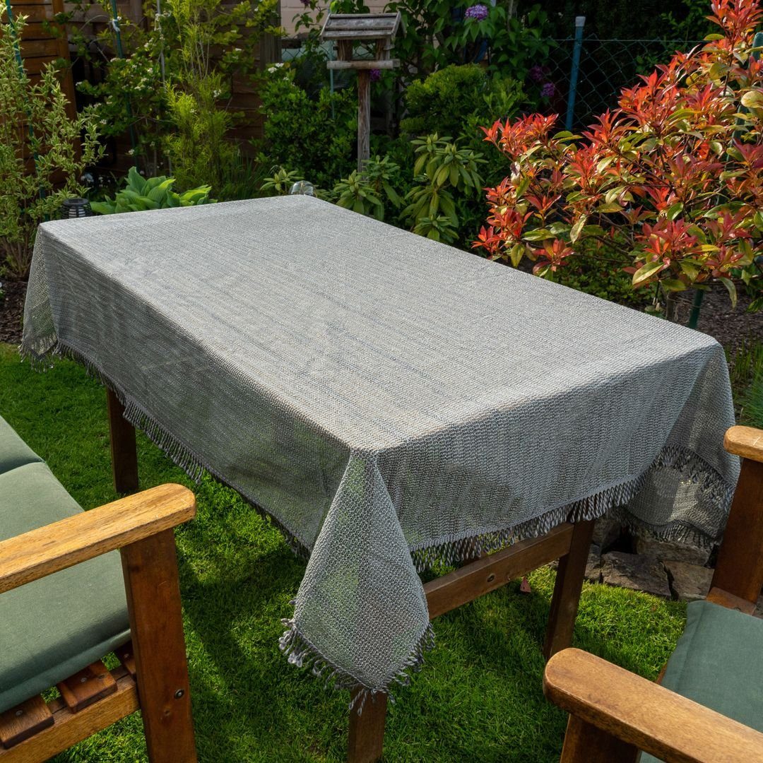 laro Tischdecke Gartentischdecke Wetterfest Rutschfest Eckig günstig online kaufen