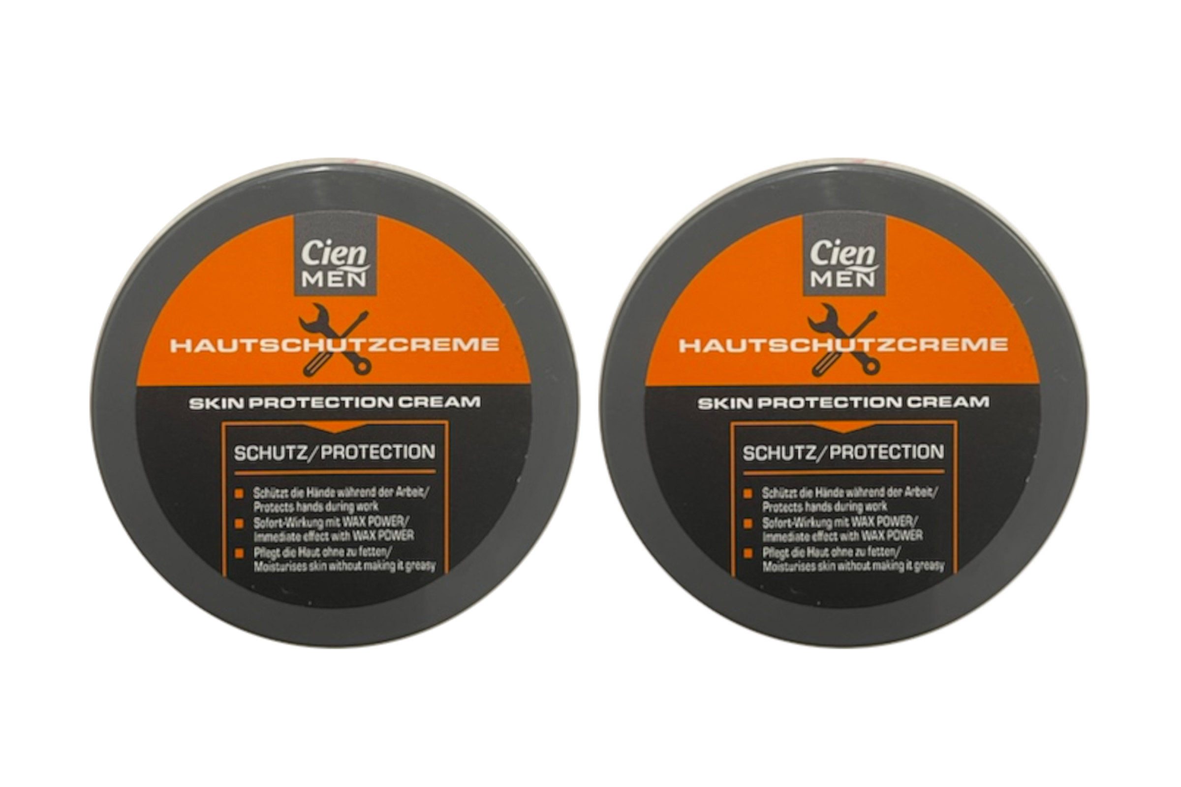 Cien Handcreme Cien Men Hautschutzcreme 75ml x 2 2 x 75ml, Pflegt die Haut ohne zu fetten