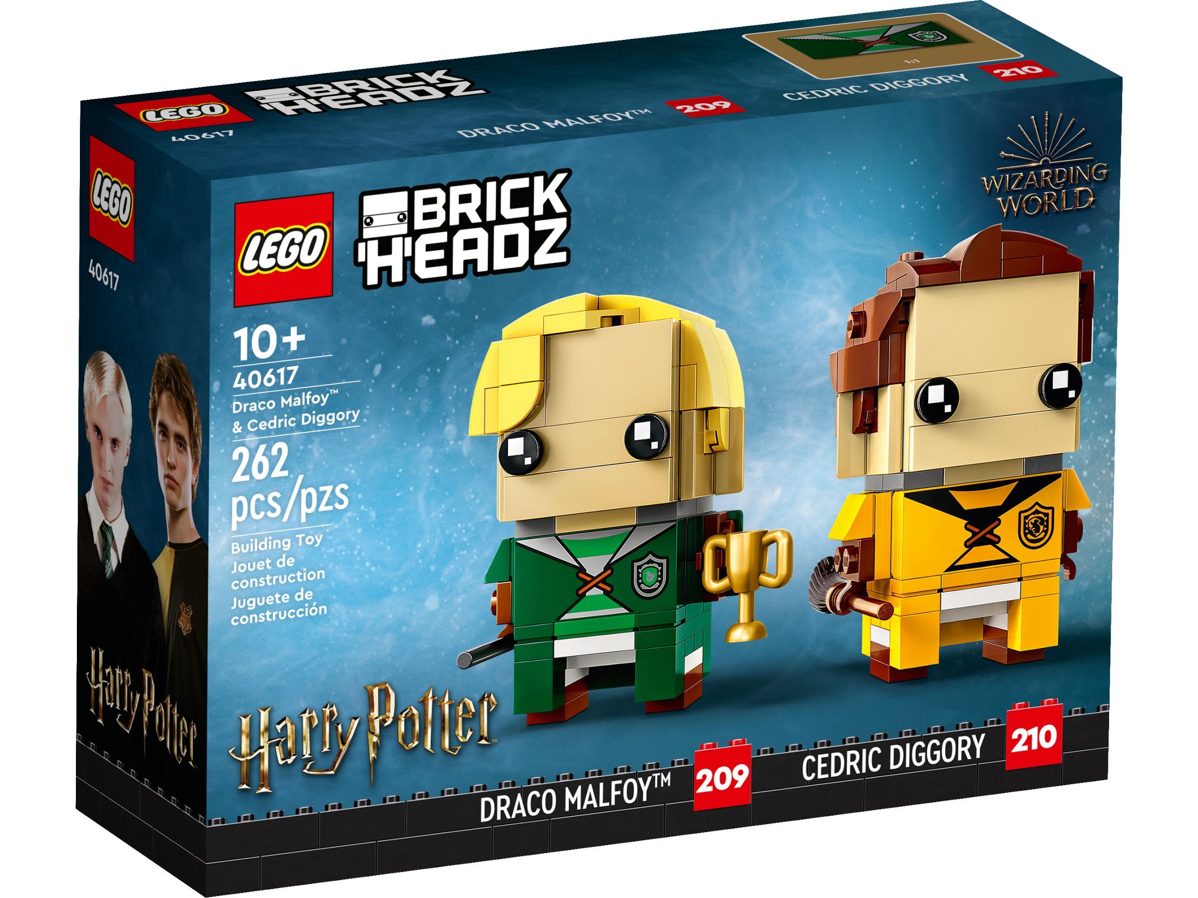 LEGO® BrickHeadz 40617 Draco Malfoy™ & Cedric Diggory Konstruktionsspielsteine