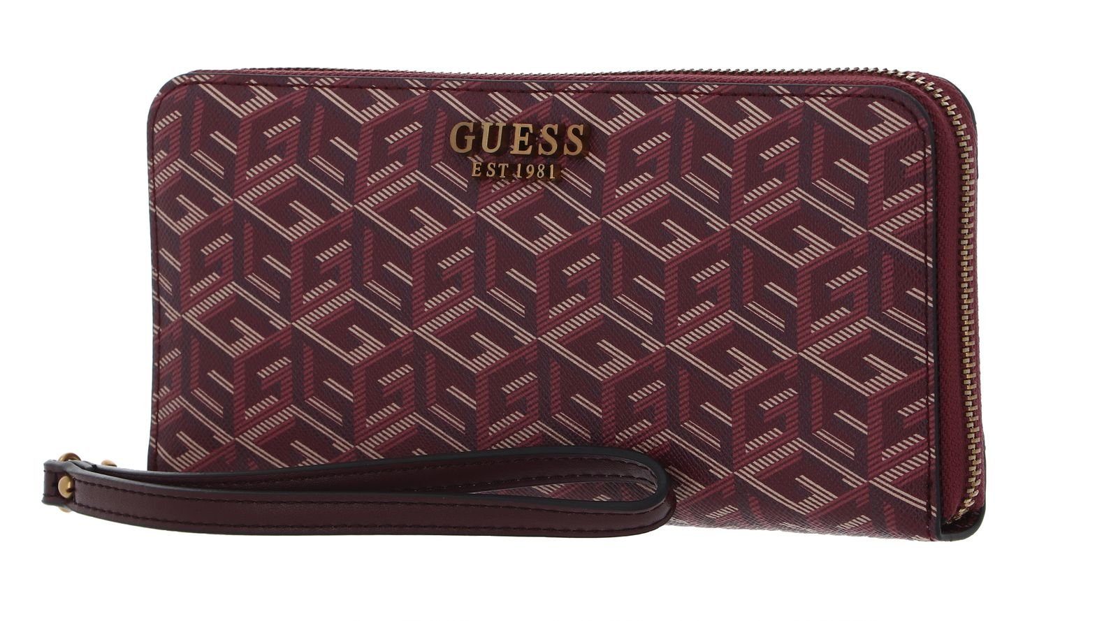 Logo Laurel SLG Merlot Geldbörse Guess