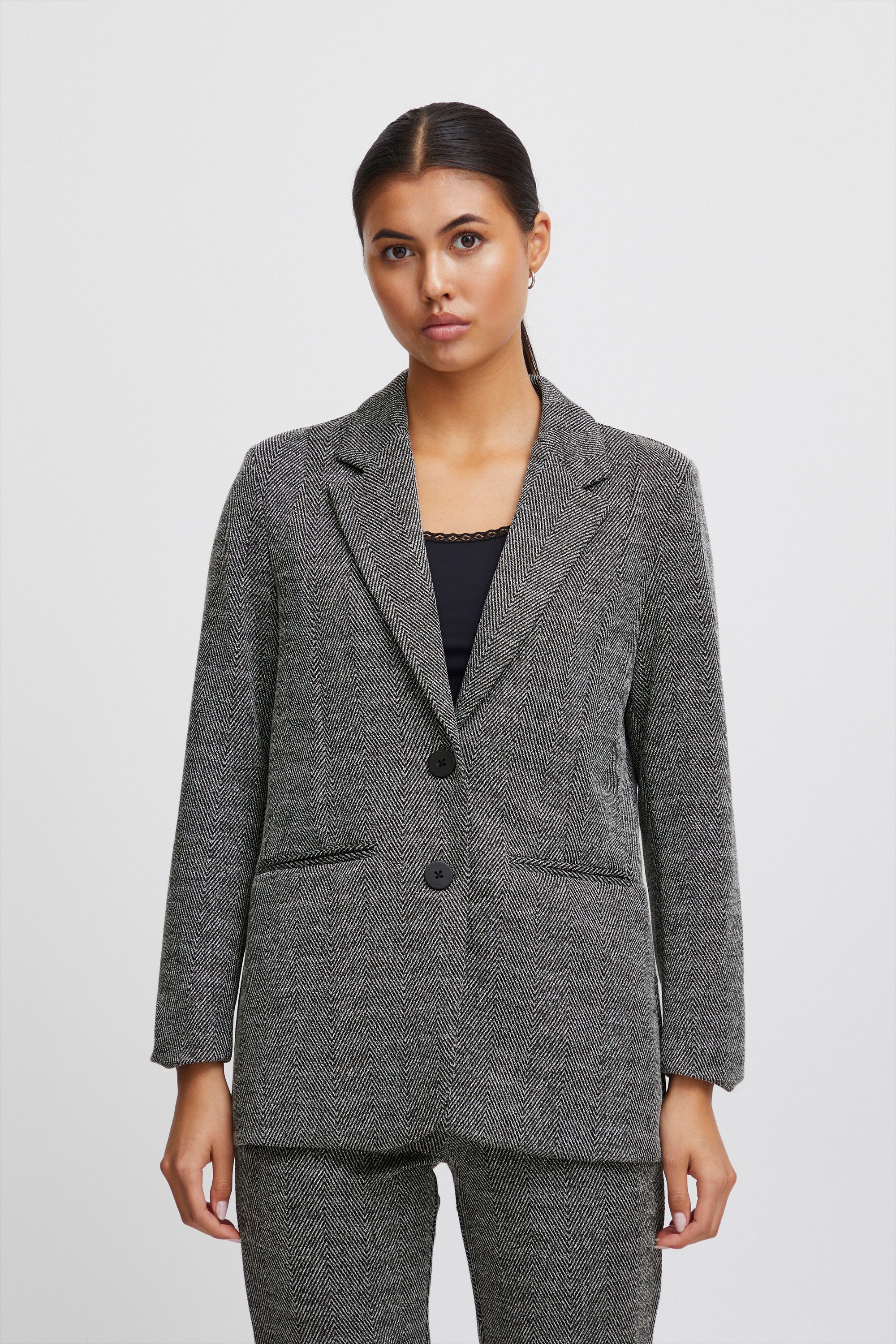 ICHI Jackenblazer IHKATE STRUCTURE BL