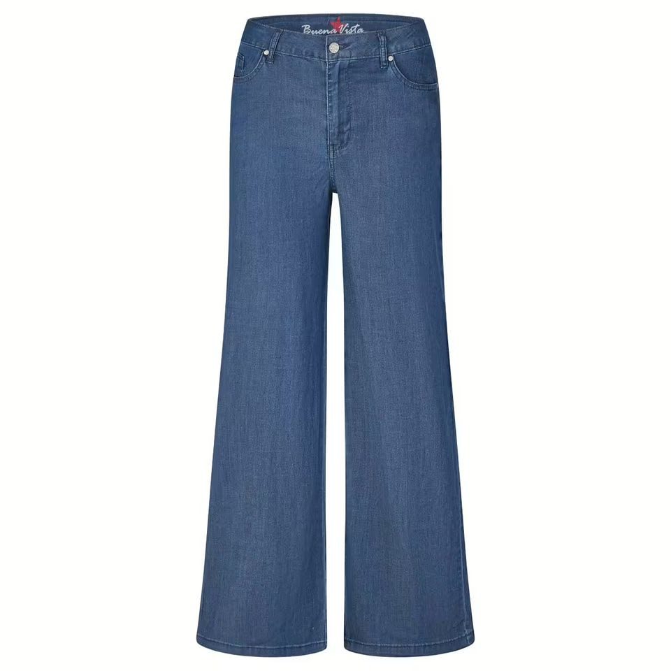 Gerade Jeans – Wide Leg Jeans - weite jeans - Sommerhose - weites Bein