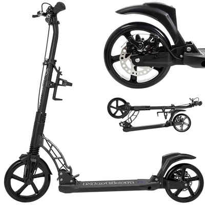 HyperMotion Scooter Roller für Erwachsene REGAMO - schwarz