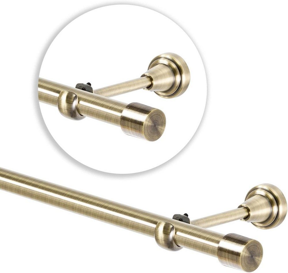 MDEKOR Gardinenstange Vorhangstange 19mm, 1-läufig, 1-läufig Wand oder Deck günstig online kaufen