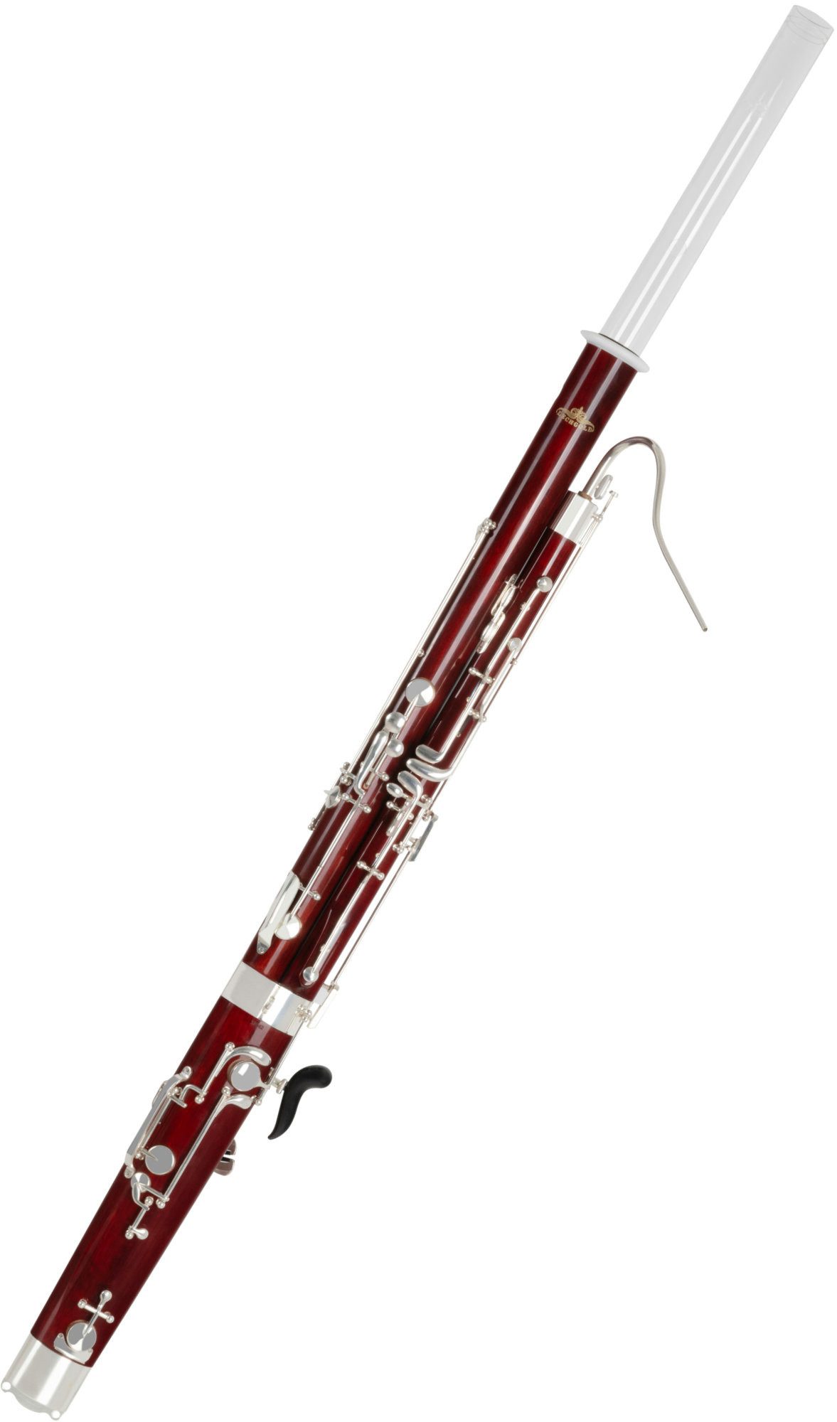 Lechgold Fagotte CF-24 Kinderfagott - Leichtes Fagott mit einfacher Mechanik für Kinder C, Spar-Set, Stimmung C, Korpus-Ahorn, Finish-Hochglanzlackiert, Versilb. Mechanik