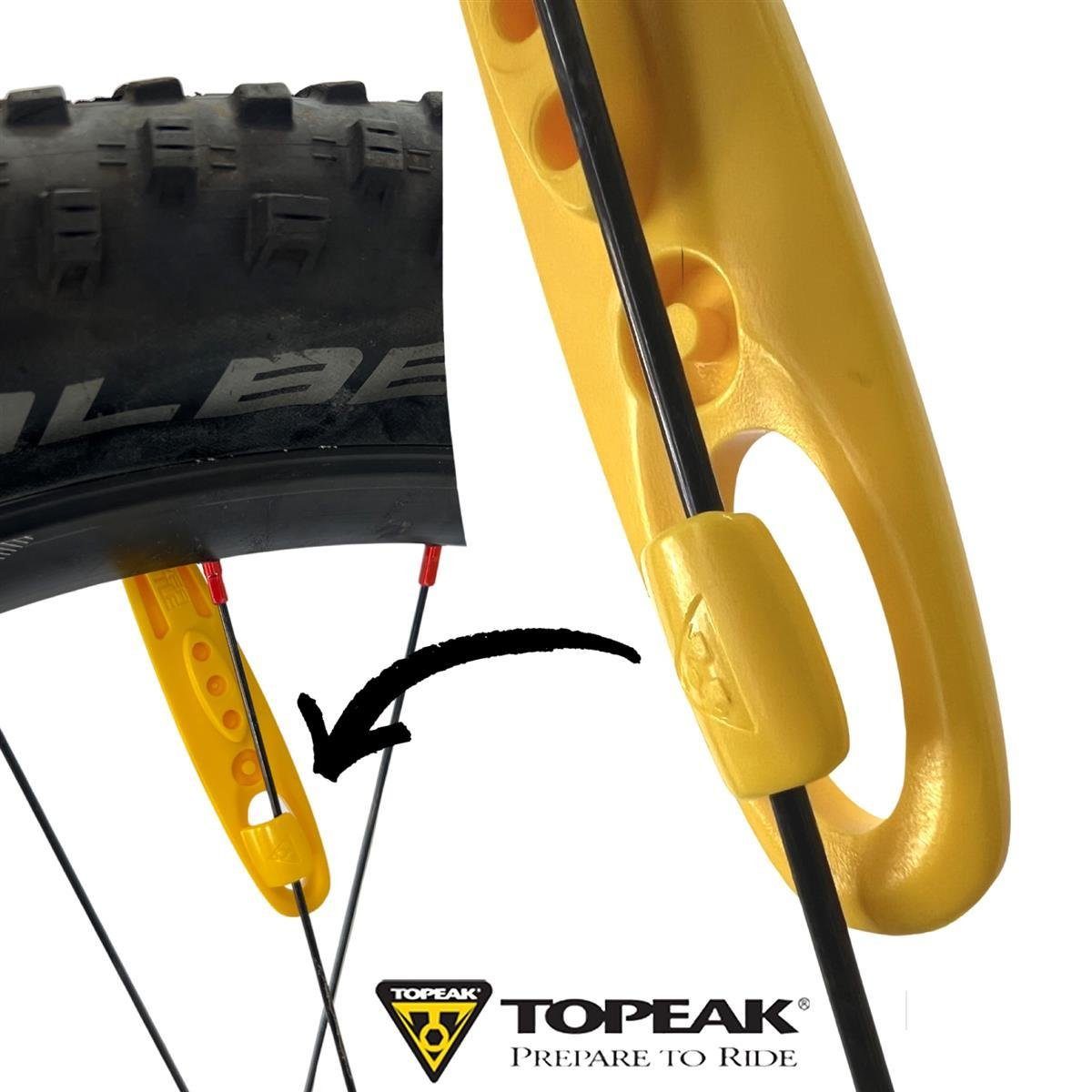 Topeak Fahrradreifen Topeak Fahrrad Reifenheber Set Shuttle Lever 1.1