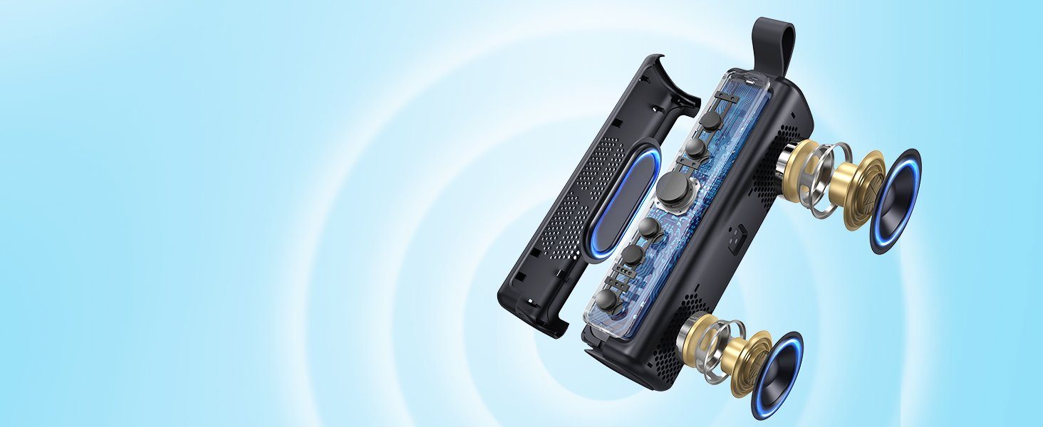 DOSS Stereo Lautsprecher (Bluetooth, Soundbox mit Dual-Treiber Spielzeit) Bass IPX6 10 8St W, besserem Wasserdicht