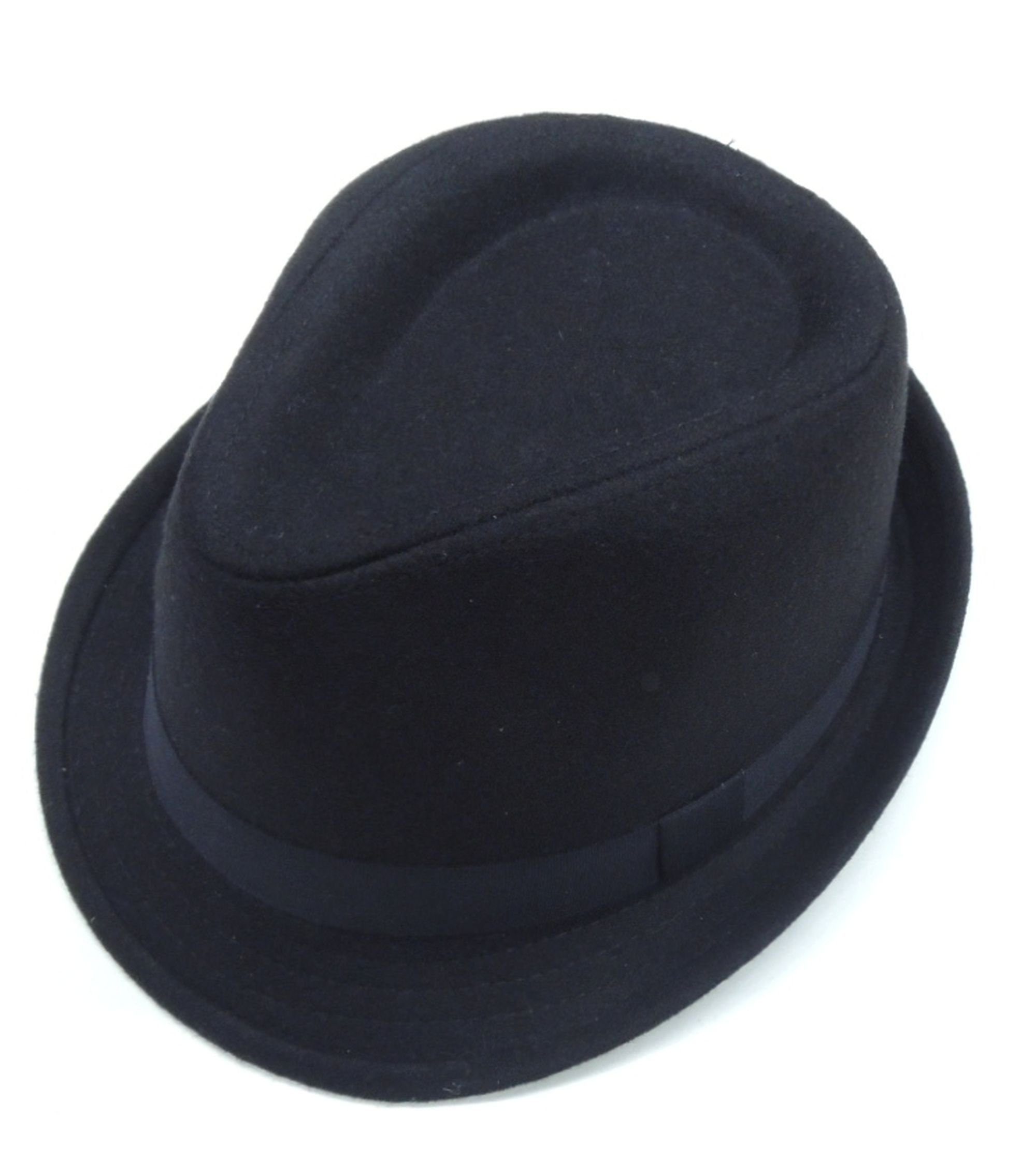 Stoffband Trilby Chaplino schwarz mit