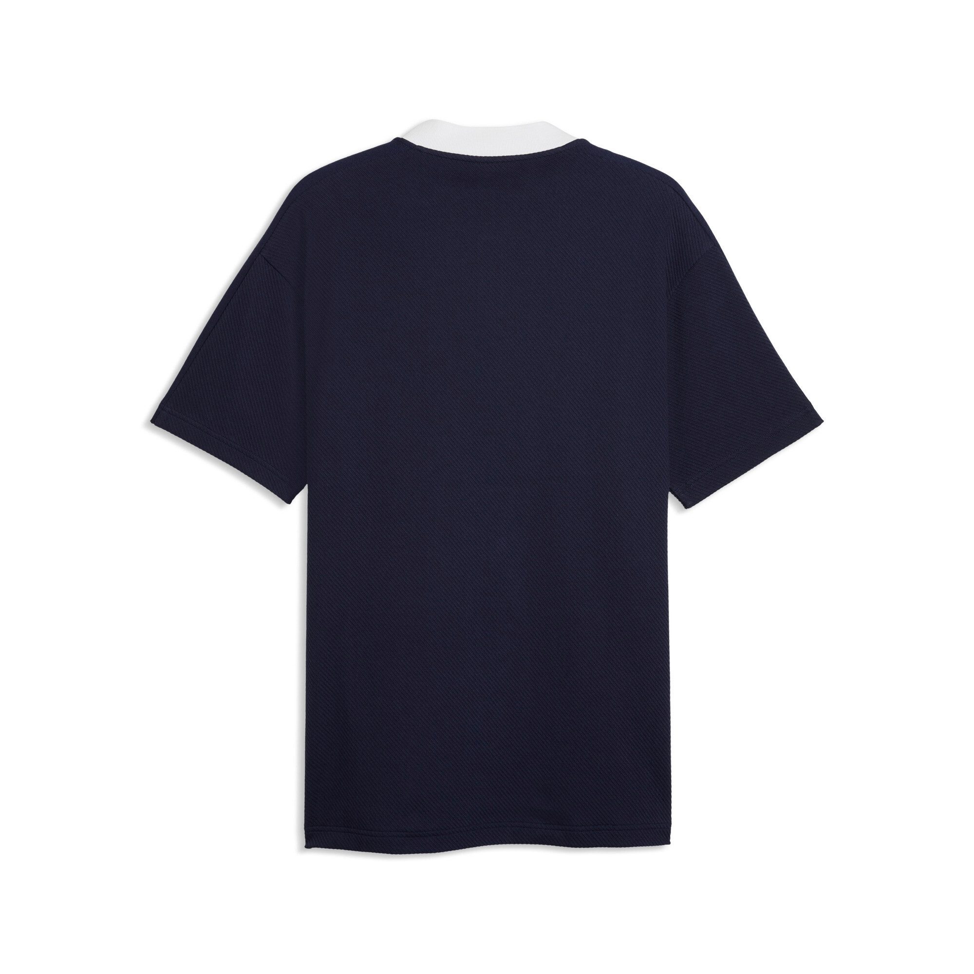 PUMA T-Shirt CLASS RELAXED MATERIAL POLO mit sportlichem Design, unifarben, Kurzarm, aus Baumwollmischung