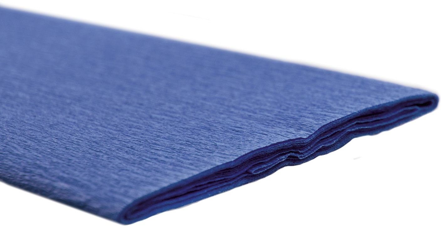 Werola Schreibtischunterlage Feinkrepppapier - 50 x 250 cm, brillantblau