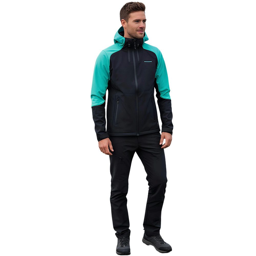 Magic Marine Softshelljacke Outdoor Jacke Funktionsjacke Radar wasserdicht, winddicht, atmungsaktiv