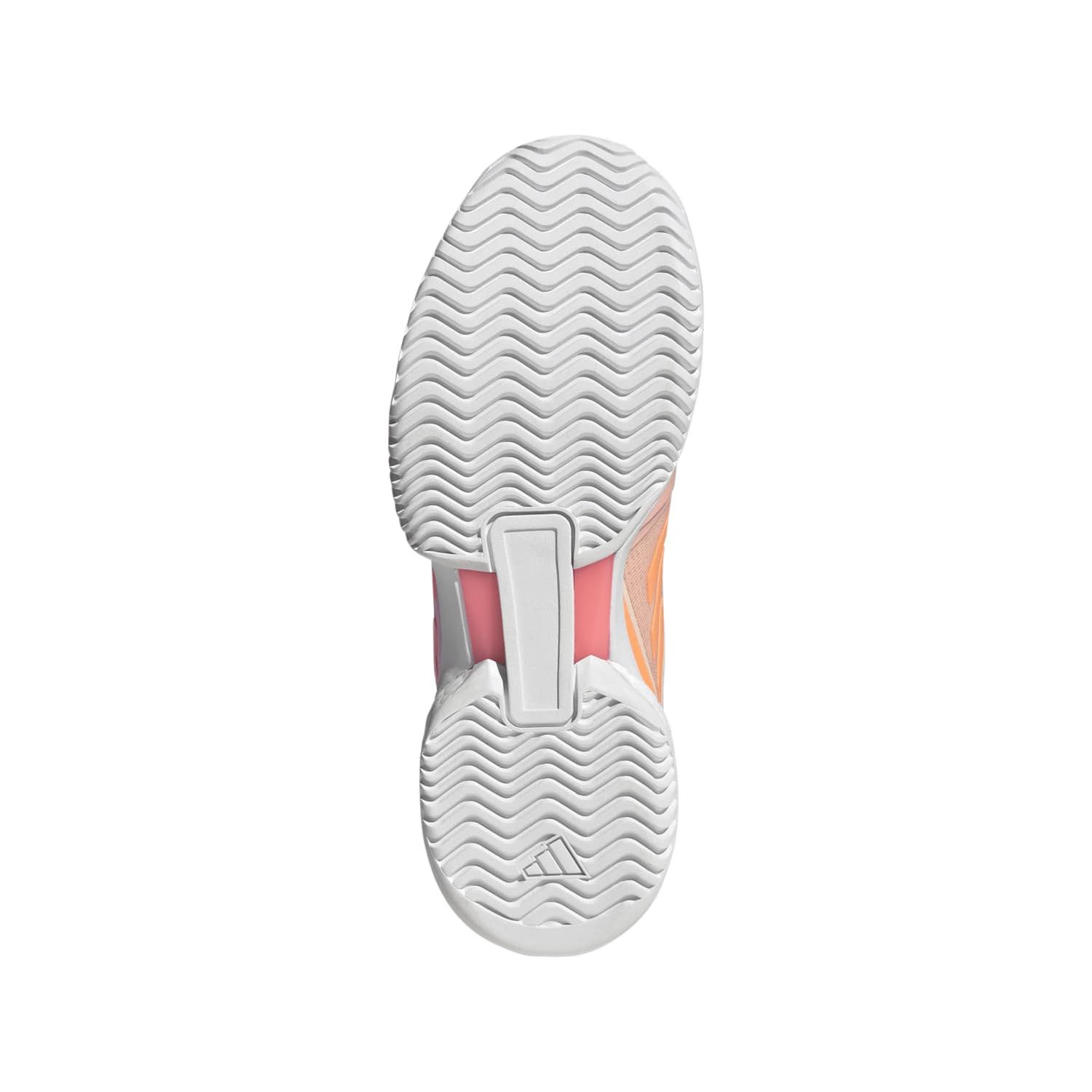 adidas Performance Avaluxe Allcourt/Stabil hellorange Damen Tennisschuh – Bild 4 von 5