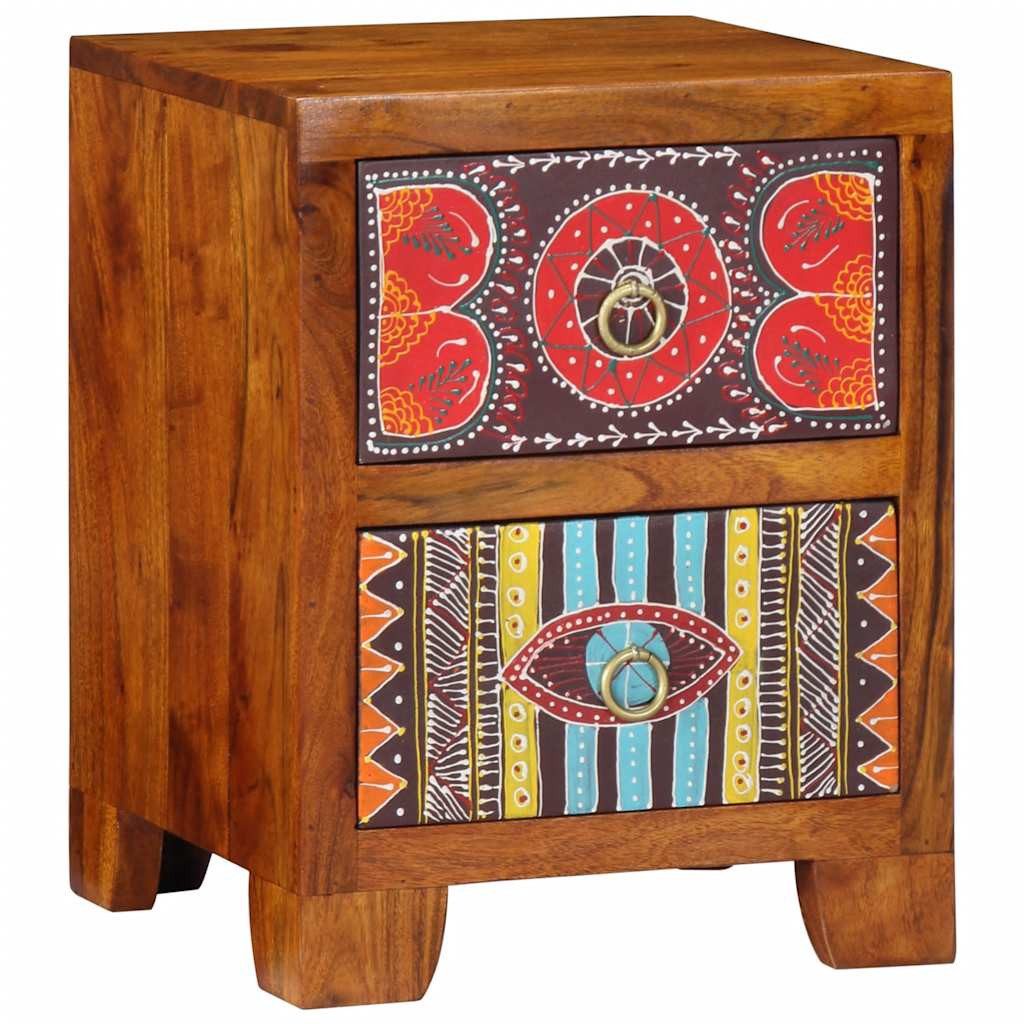 vidaXL Nachttisch Nachttisch 35x35x45 cm Massivholz günstig online kaufen