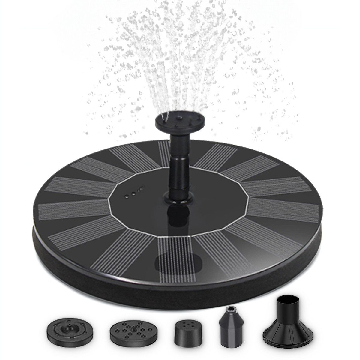 matches21 HOME & HOBBY Blumentopf Solar-Brunnen günstig online kaufen