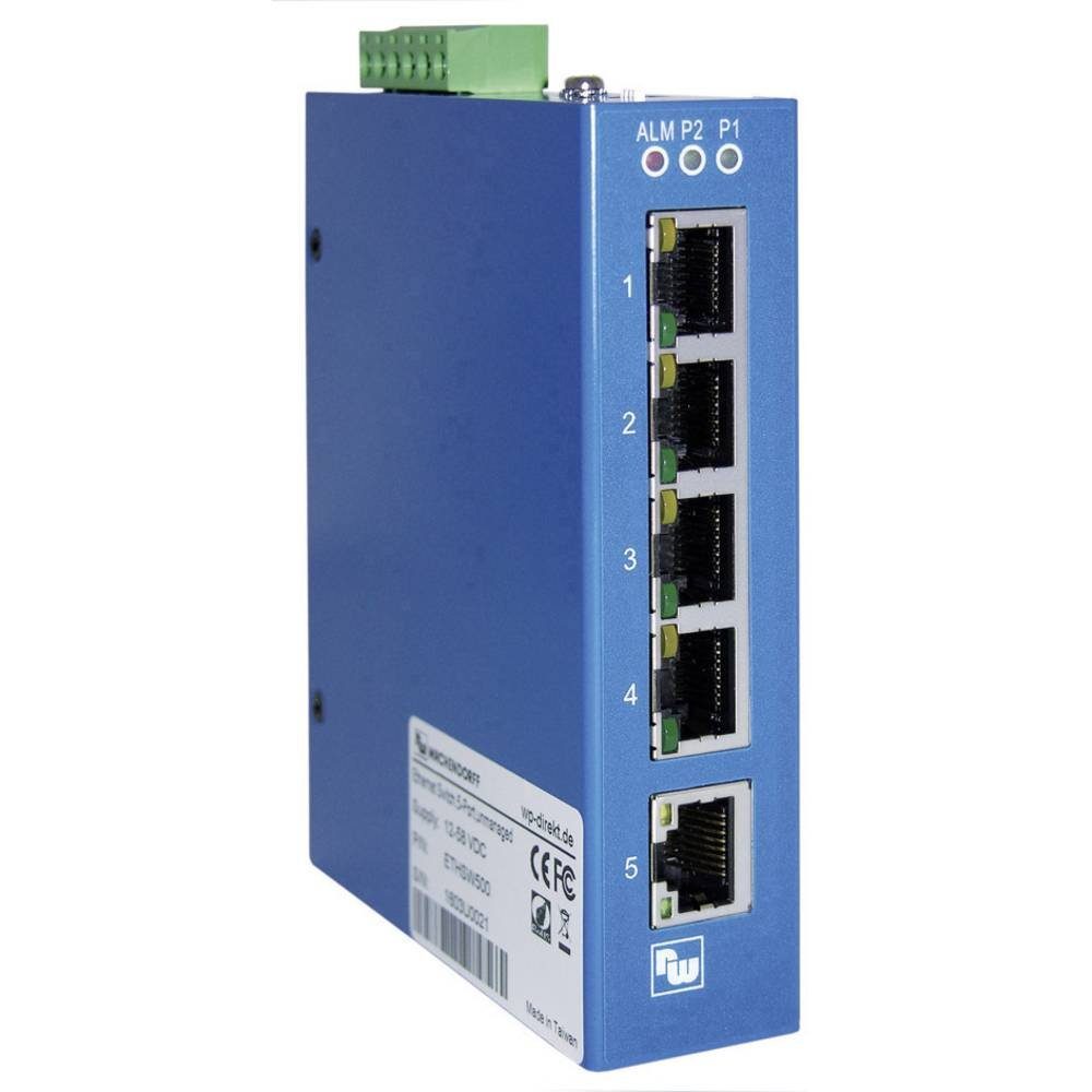 Wachendorff Industrial Ethernet Switch - Gigabit ETHSWG5C Netzwerk-Switch