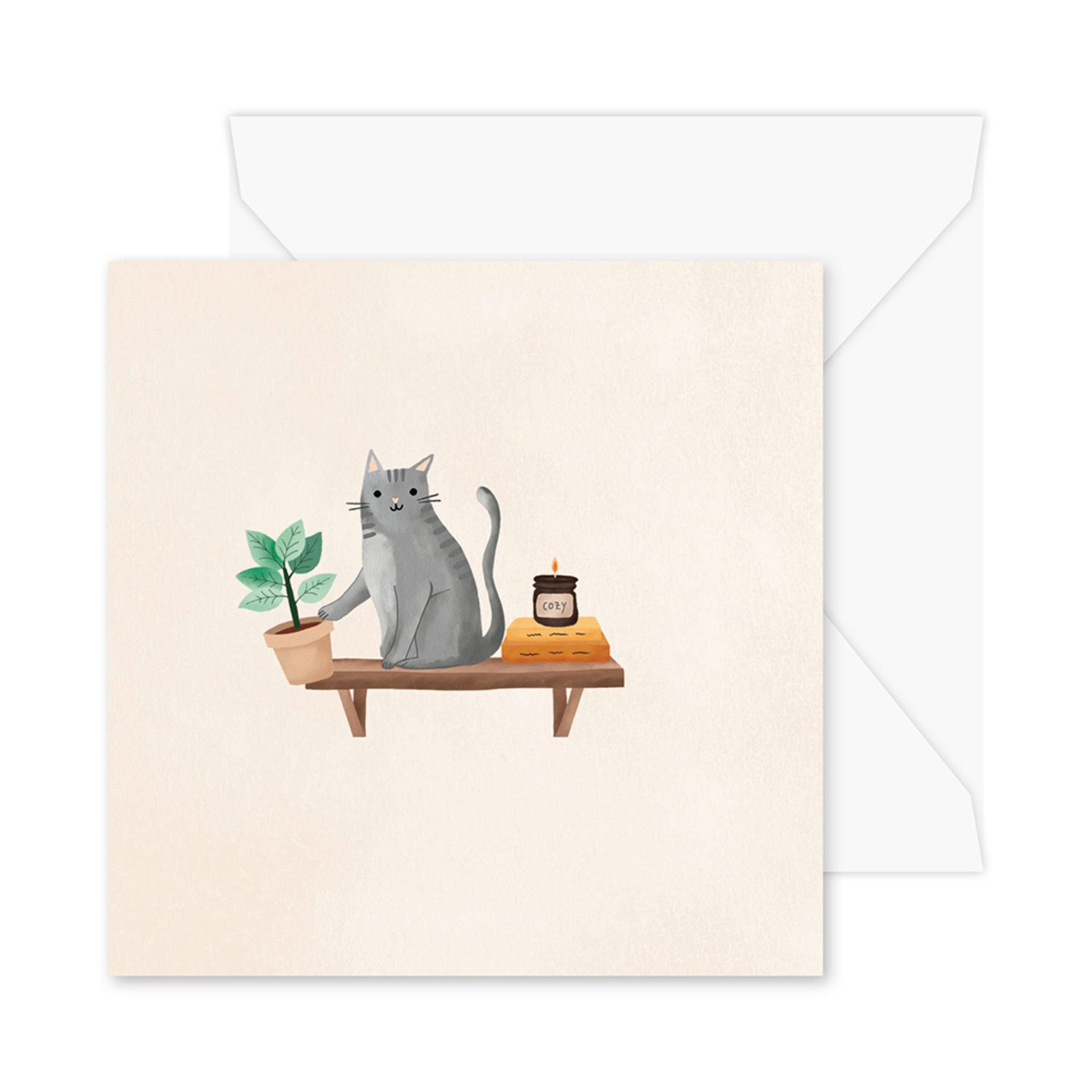 Grafik Werkstatt Glückwunschkarte Mini Pop-Up Karte Happy Birthday to you, 9 x 9 cm