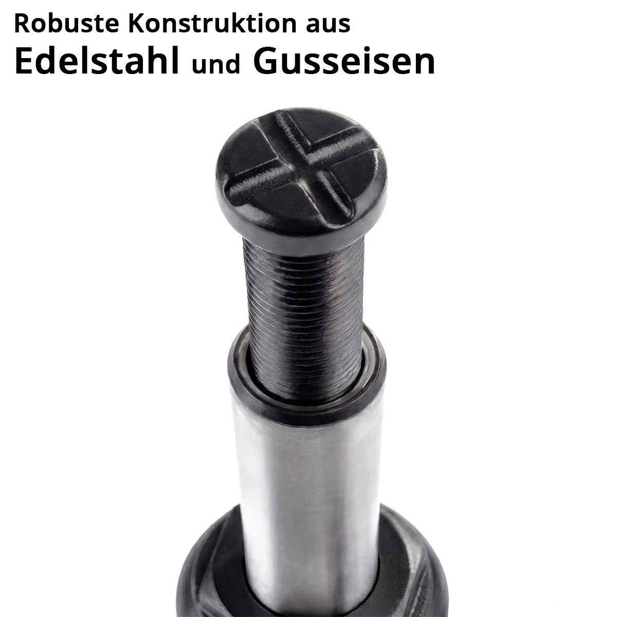 STAHLWERK Wagenheber Hydraulikheber 20 t 235-440 mm Stempelwagenheber Autoheber Wagenheber
