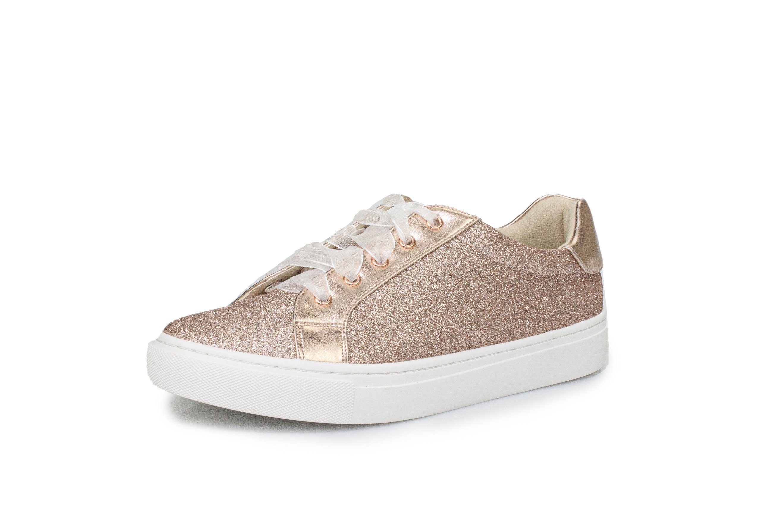 White Lady 933 Glitter - Brautsneaker Кросівки