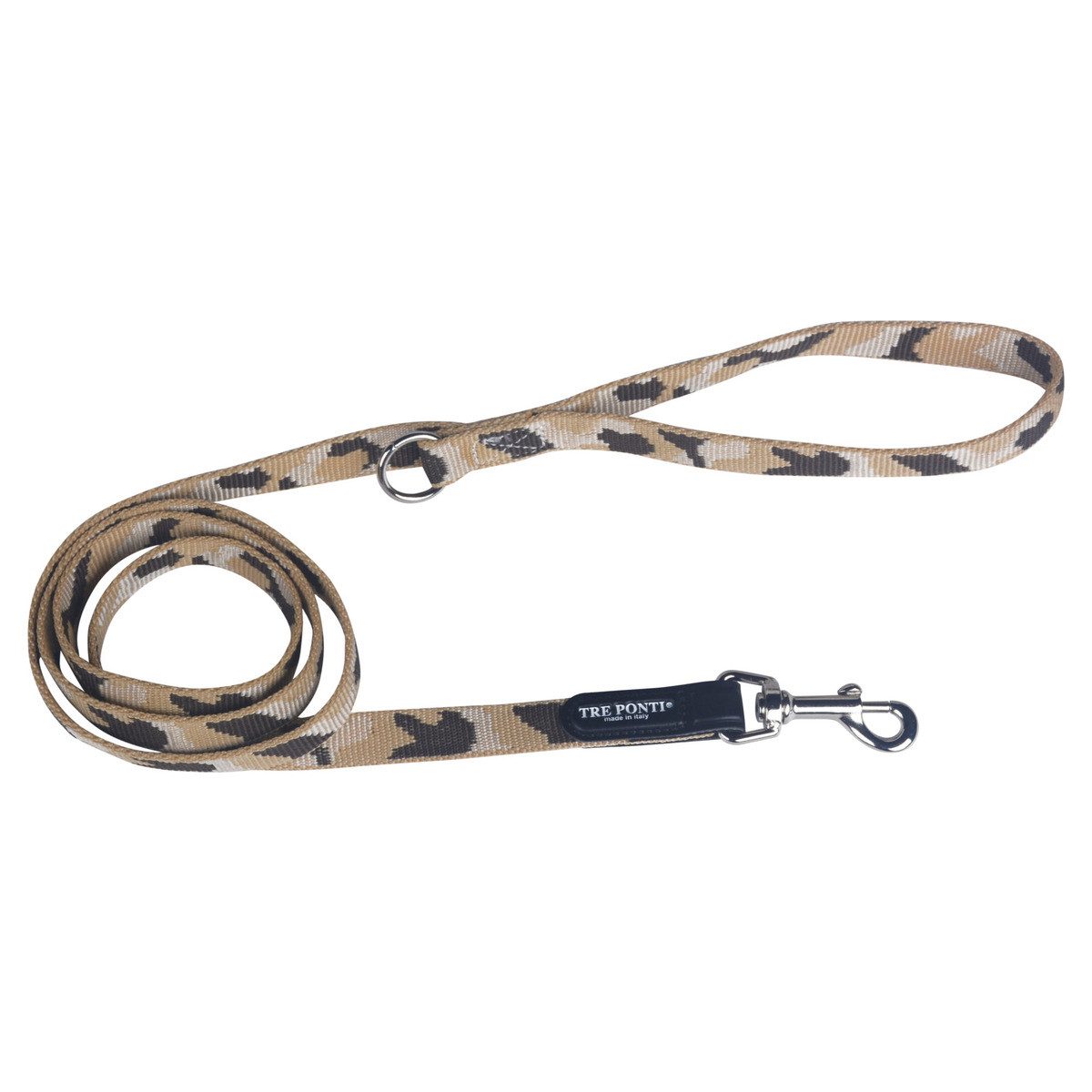 Tre Ponti Hundeleine Serie TP380 Leine START Camouflage Desert-camouflage