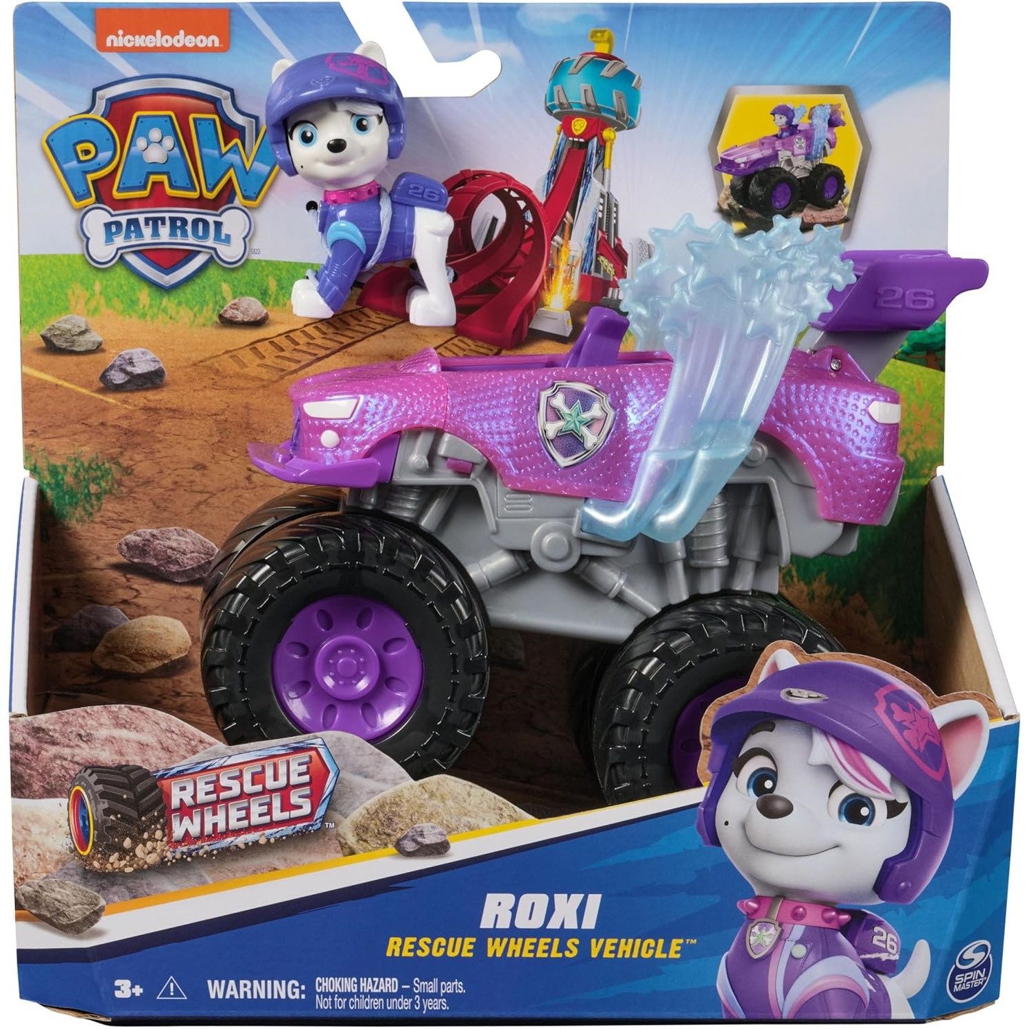 Spin Master Spielzeug-Monstertruck 6070222 PAW PATROL Rescue Wheels Roxi günstig online kaufen