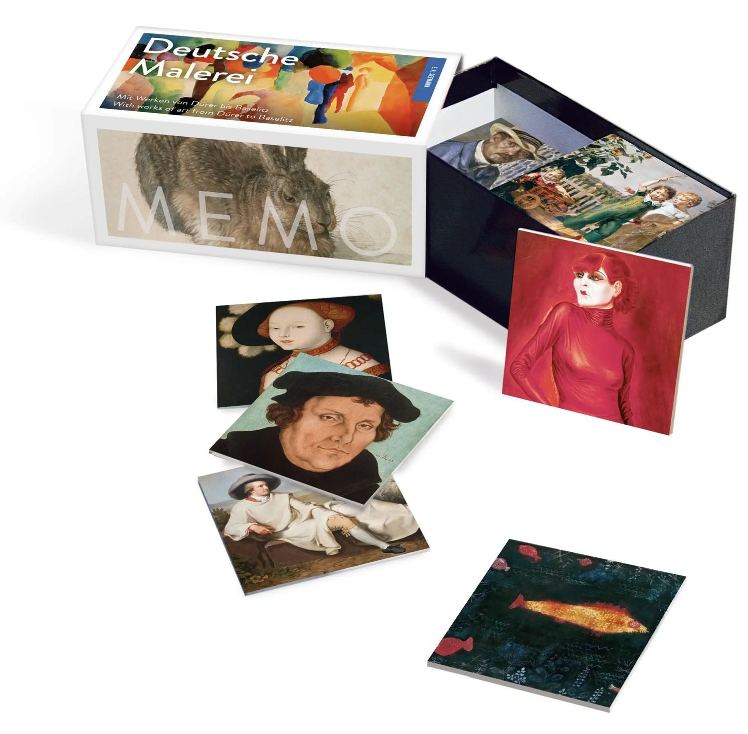 E. A. Seemann Spiel Deutsche Malerei, German Painting. Memo