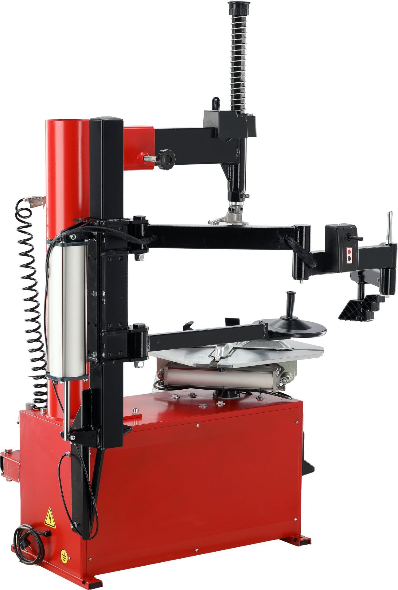 Yato Reifenmontagemaschine Professionelle Reifenmontiermaschine mit Hilfsarm 10–24",1,1 kW, Professionelle Reifenmontiermaschine mit Hilfsarm 10–24",1,1 kW, hohe Qualität