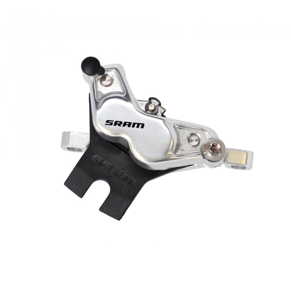 SRAM Felgenbremse SRAM Level Stealth Ultimate 4-Kolben Bremssattel silber - maximale Bre