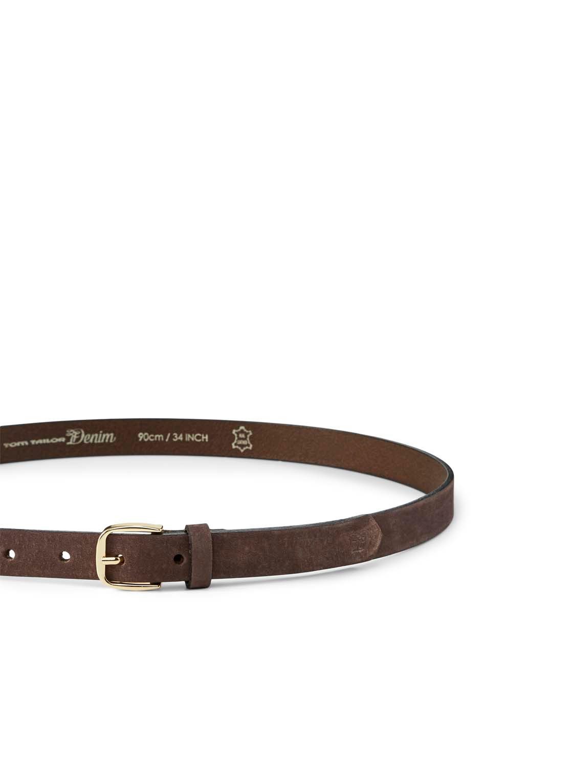 TOM TAILOR Synthetikgürtel TTDMEGAN schmal & vielseitig kombinierbar (2 cm günstig online kaufen