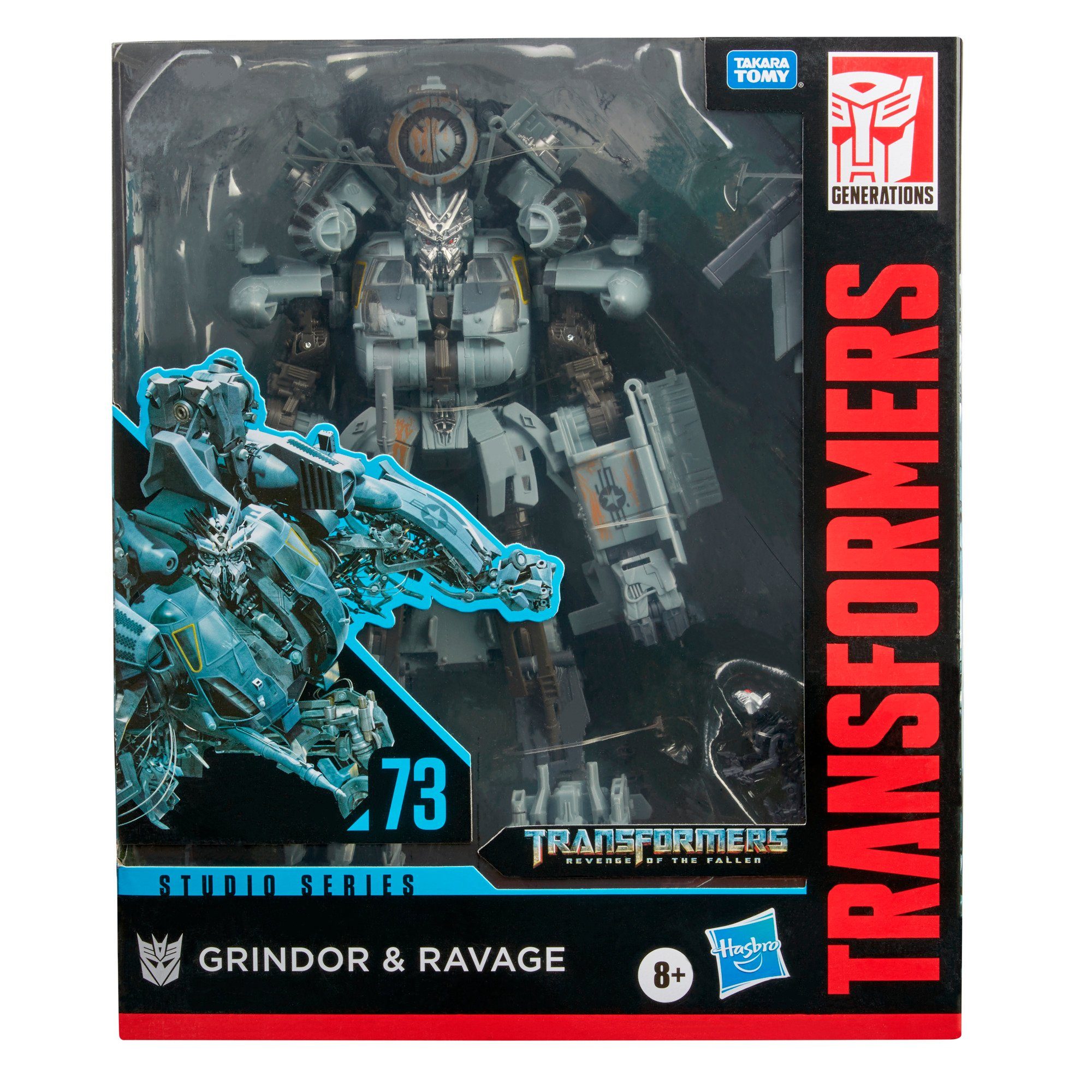 GRINDOR Actionfigur Series Studio Kulisse - Transformers RAVAGE Hasbro & - inklusive