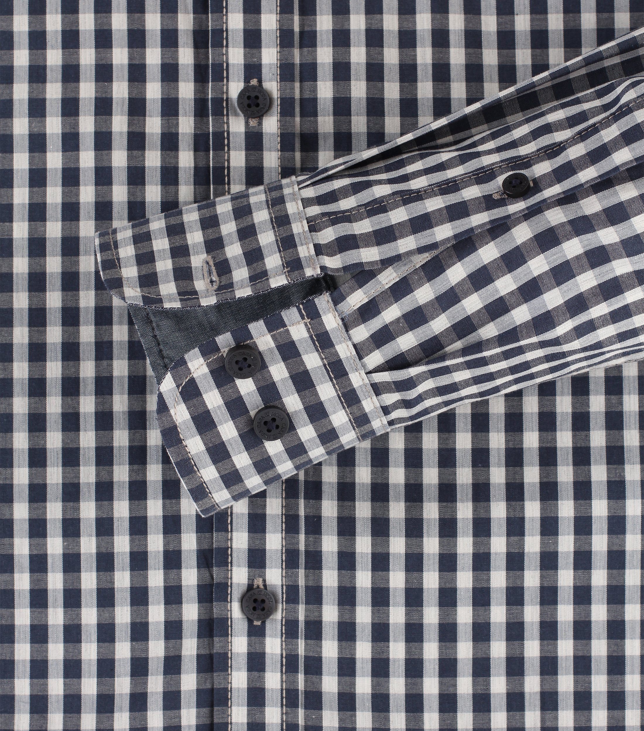 CASAMODA Langarmhemd CASAMODA Freizeithemd kariert