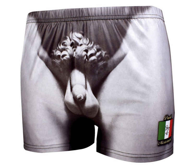 ITATI T-Shirt Boxershorts Michelangelo im Bildhauerlook