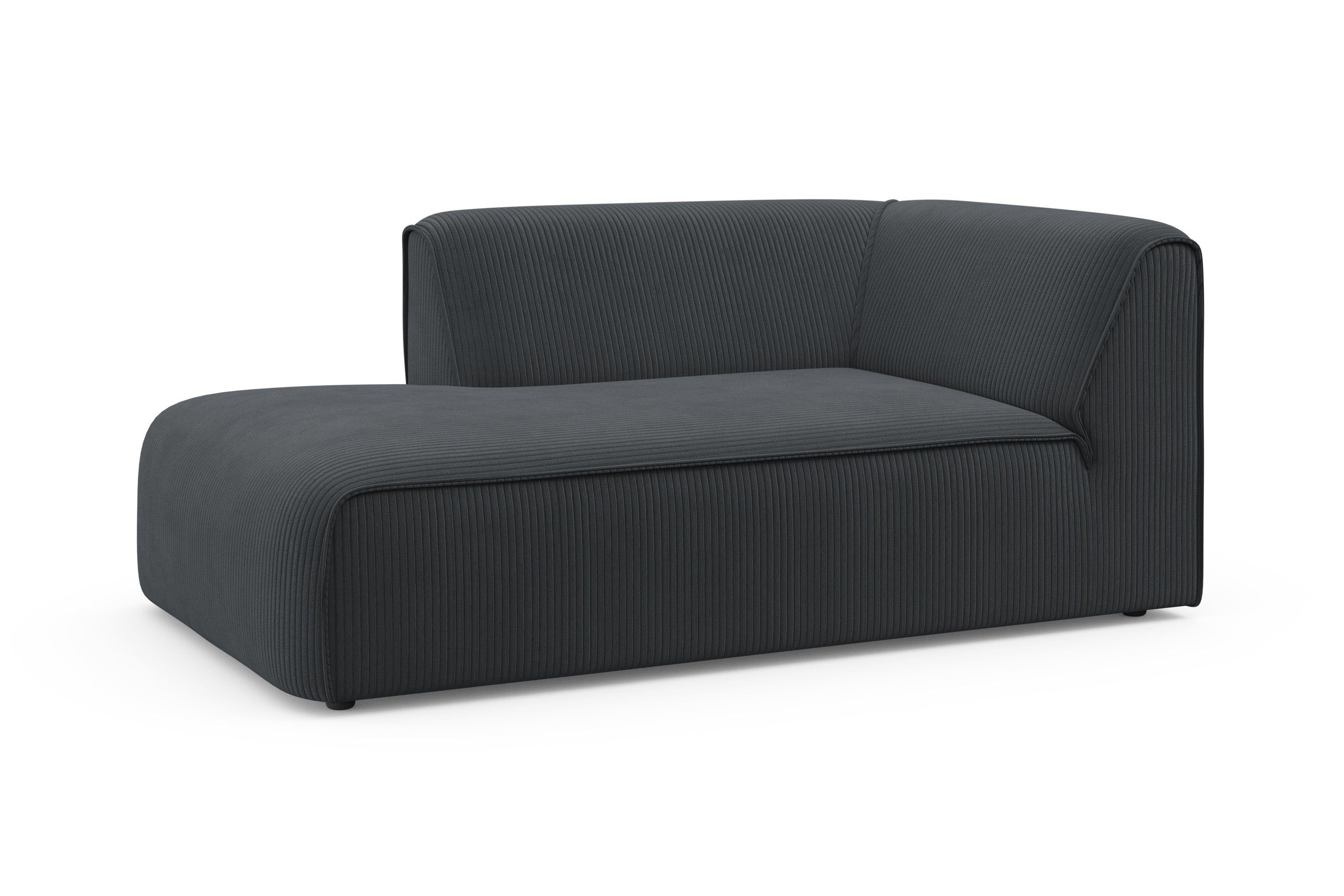 OTTO home Ottomane Merid Chaiselongue, Maße B/T/H: 100/162/70 cm, als Modul oder separat verwendbar, für individuelle Zusammenstellung