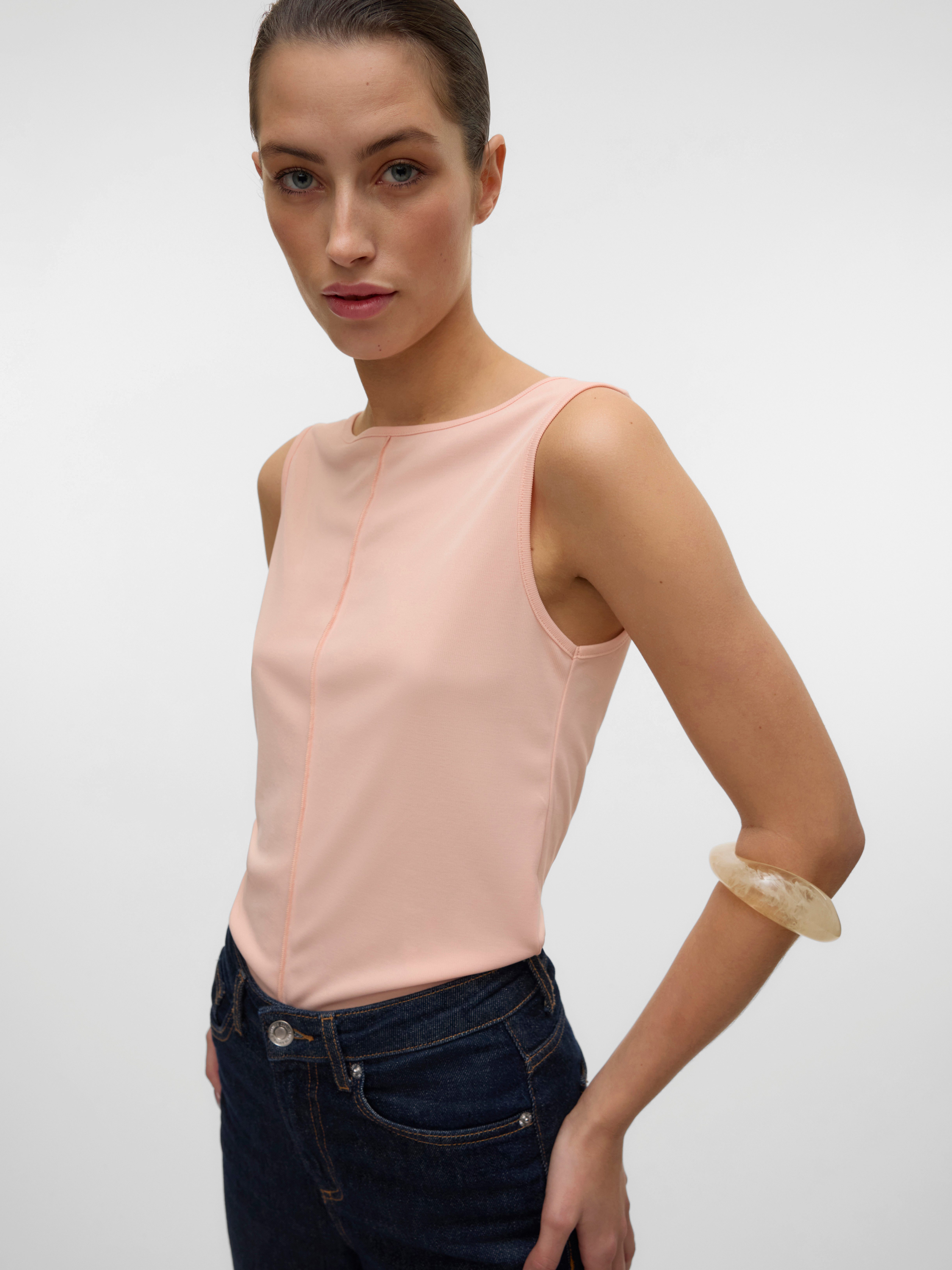 Vero Moda Tanktop VMMAGGIE BOATNECK TANK günstig online kaufen