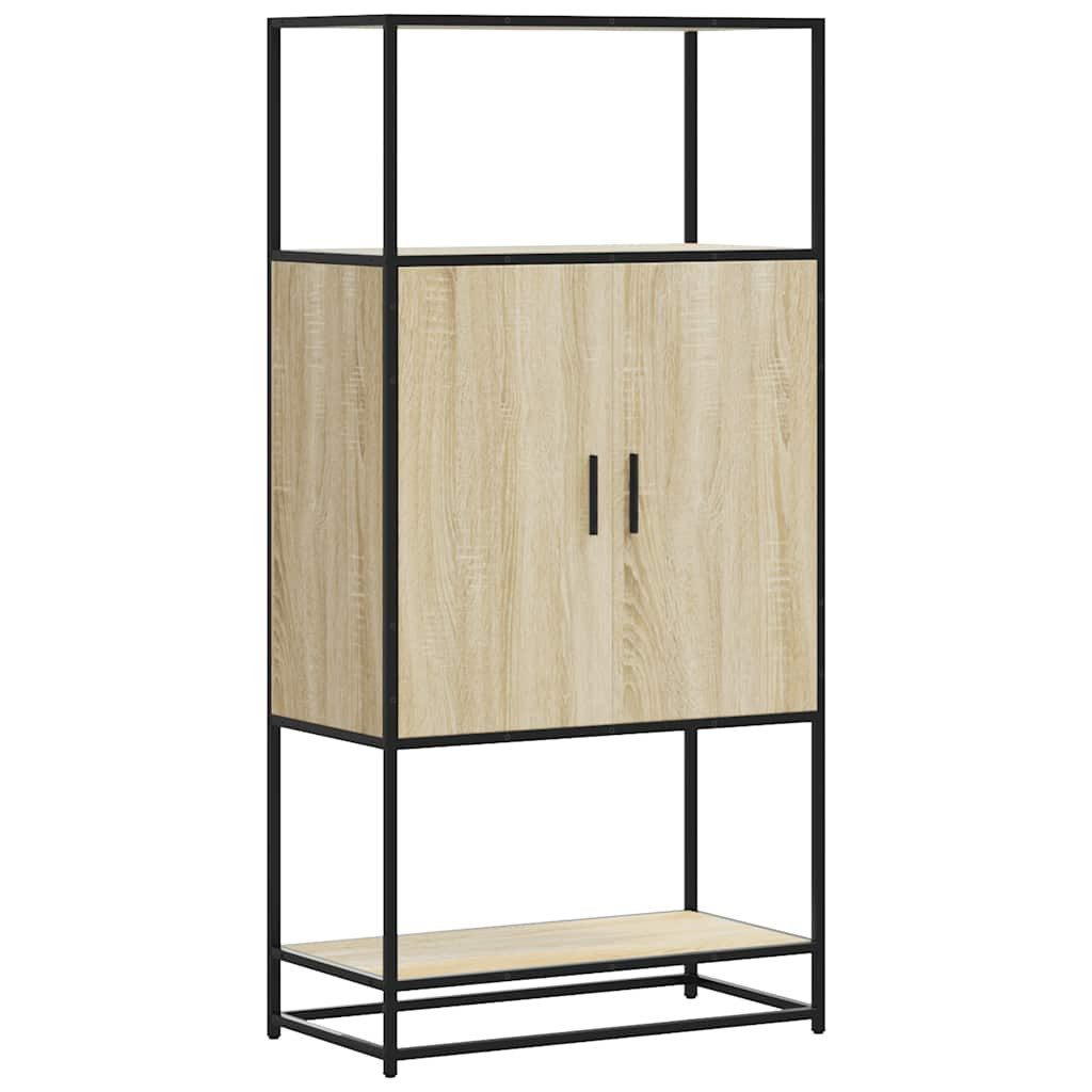 vidaXL Highboard Highboard Sonoma-Eiche 68x35x139 cm günstig online kaufen