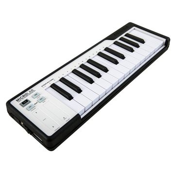 Arturia Masterkeyboard (MICROLAB Black, Masterkeyboards, MIDI-Keyboard mini), MICROLAB Black - Master Keyboard Mini