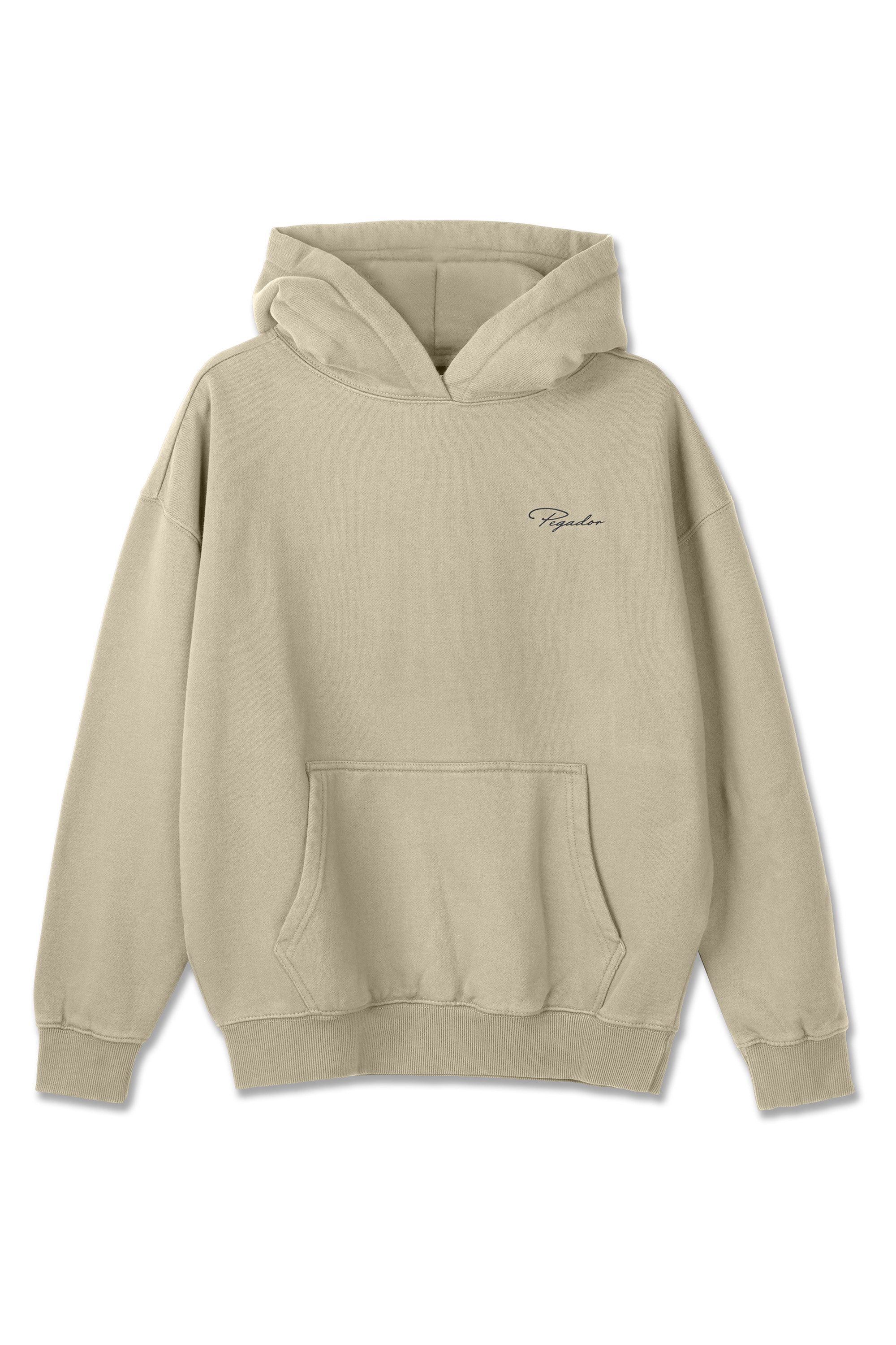PEGADOR Kapuzensweatshirt Pike Oversized Hoodie Baumwollmischung, oversize