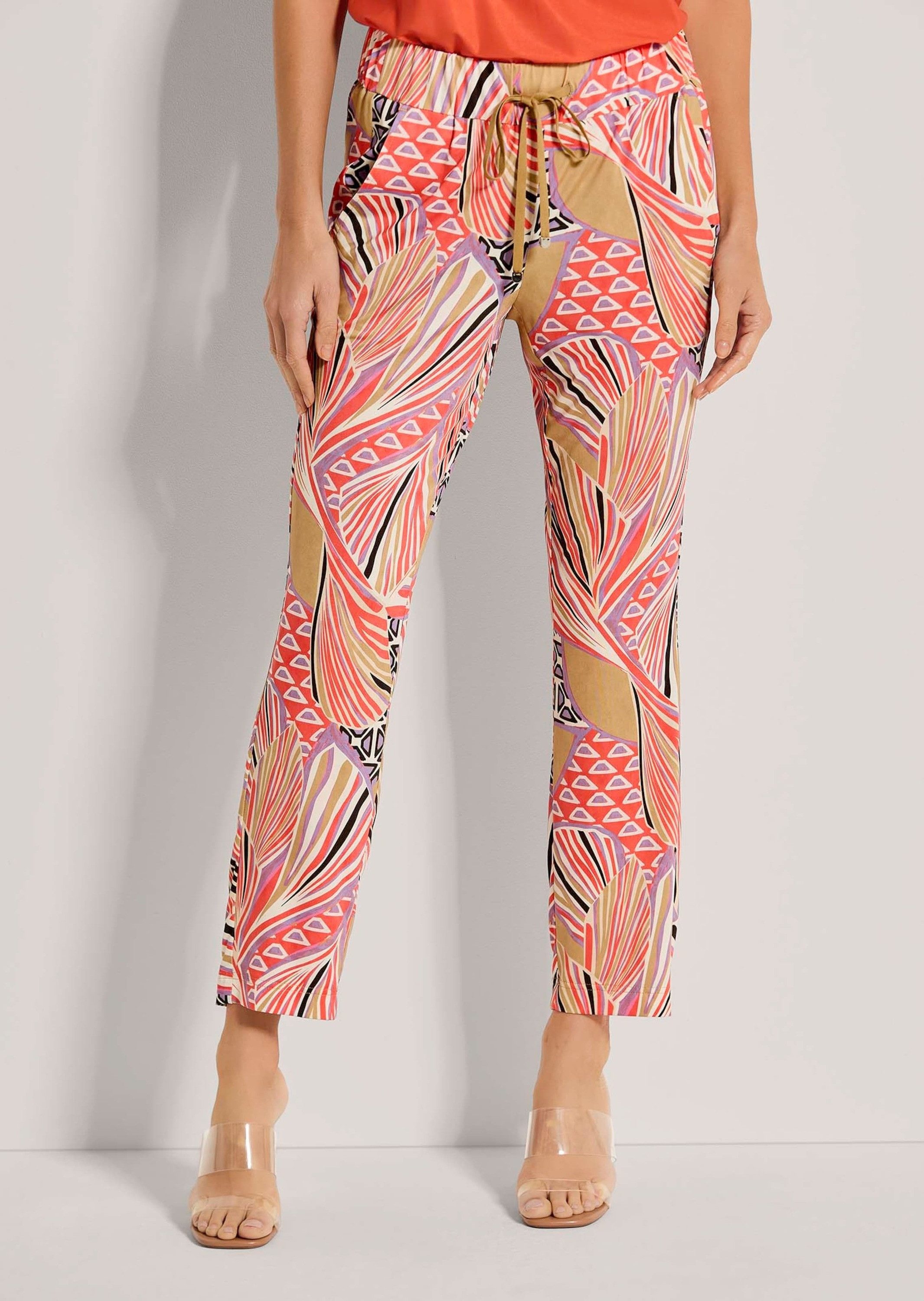 MADELEINE Schlupfhose Farbige Schlupfhose mit grafischem günstig online kaufen