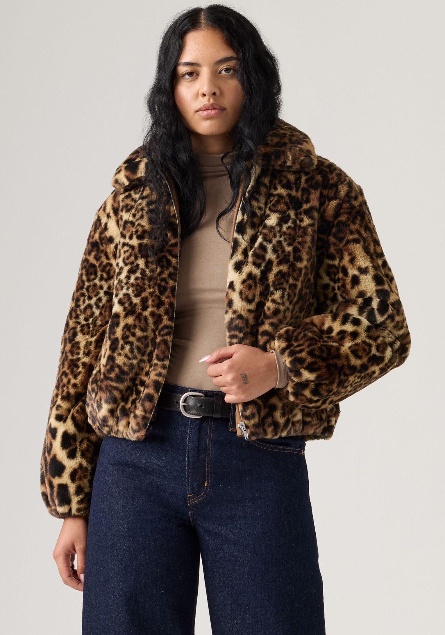 Levi's® Blouson ELLE SHERPA LEOPA Animal- Look günstig online kaufen