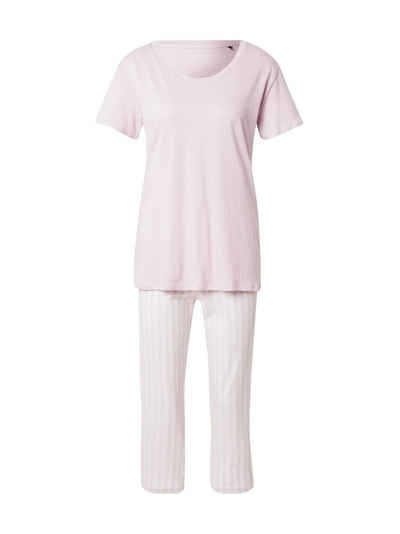 Damen Pyjama Schlafanzug 3/4 Arm Gr. 40 & 48 Graziella rot 1/1 Hose Modal