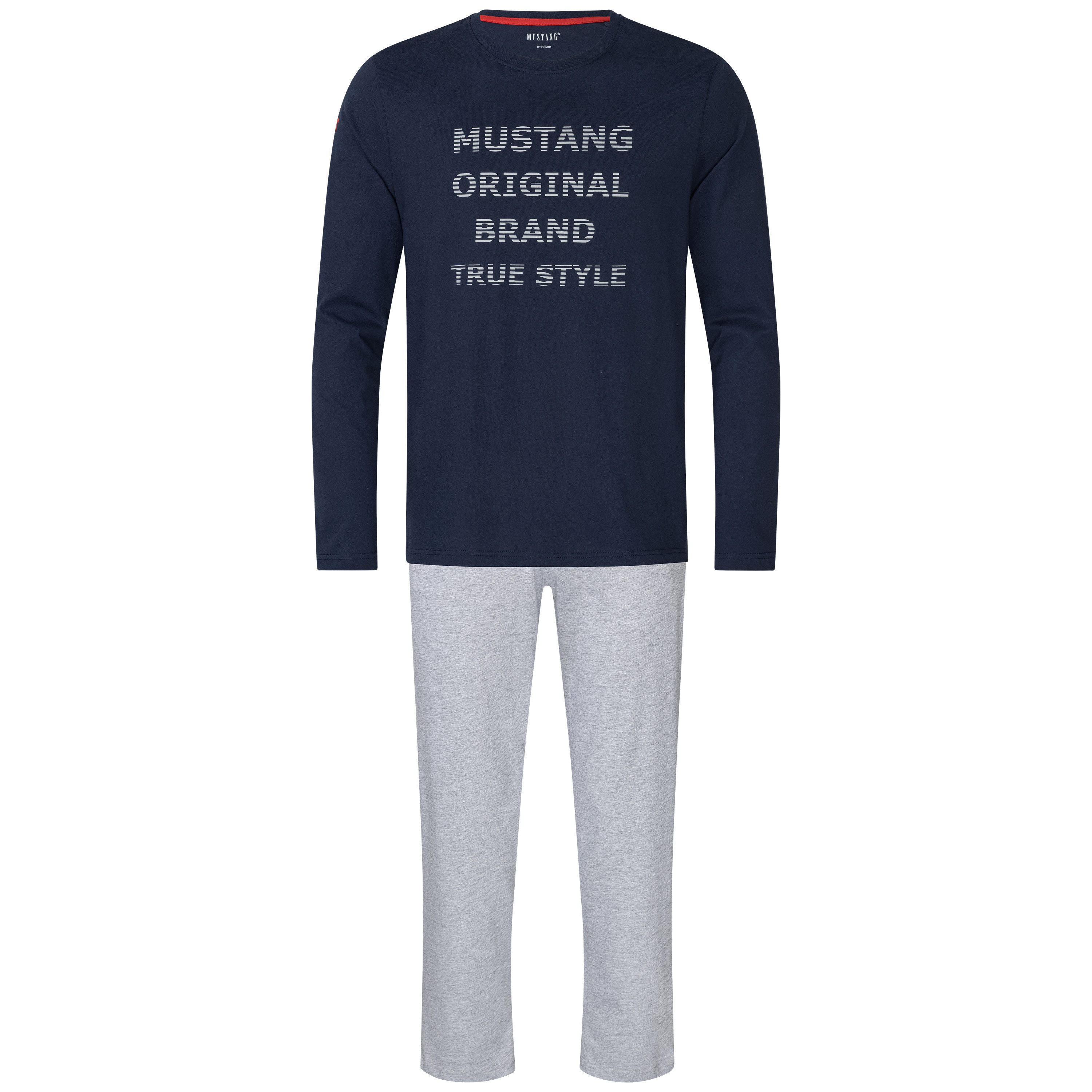 MUSTANG Schlafanzug OLE Short-Set T-Shirt Short kurze Hose Pyjama Schlafkom günstig online kaufen