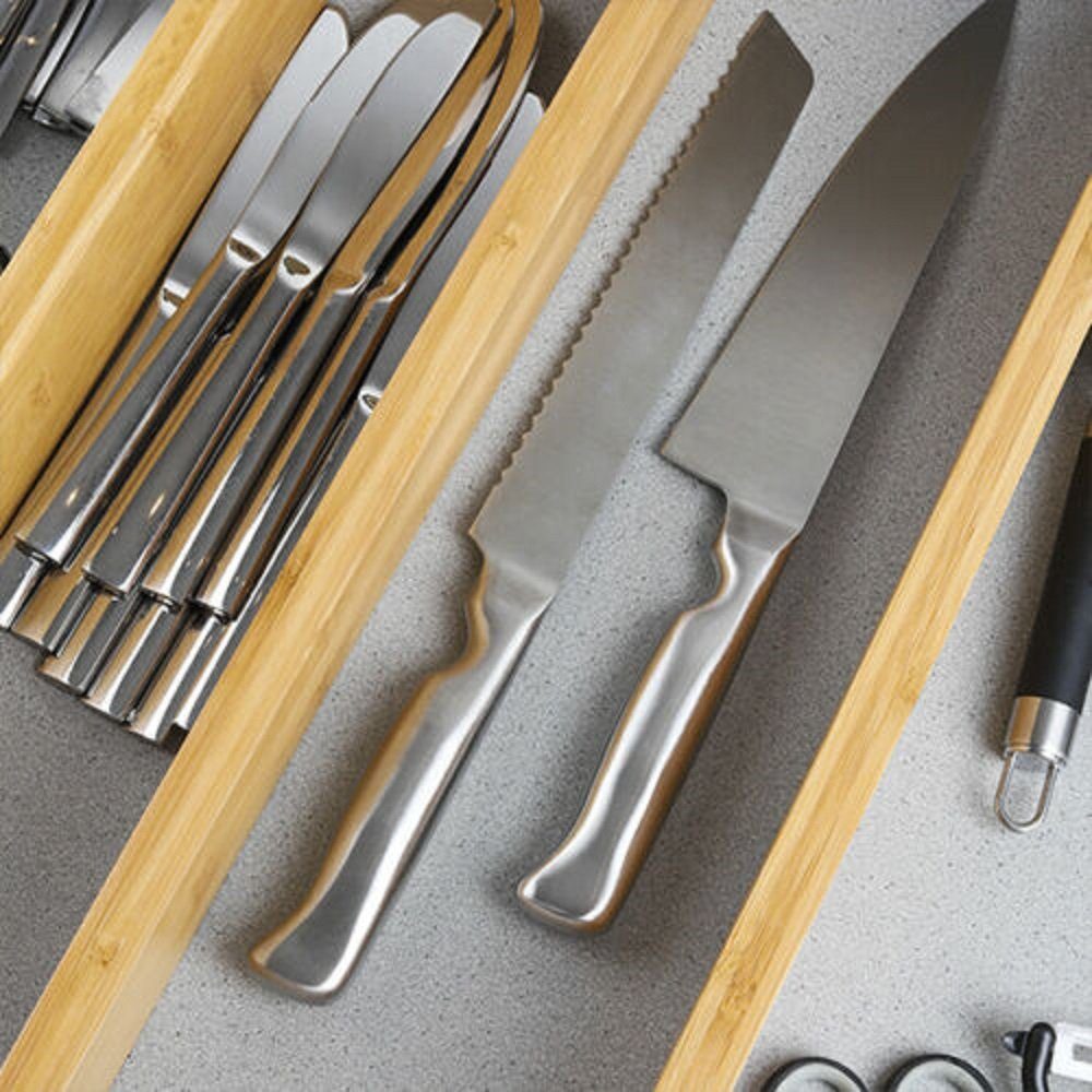 Meinposten Besteckeinsatz Besteckkasten Schubladeneinsatz Besteckeinsatz Ho günstig online kaufen