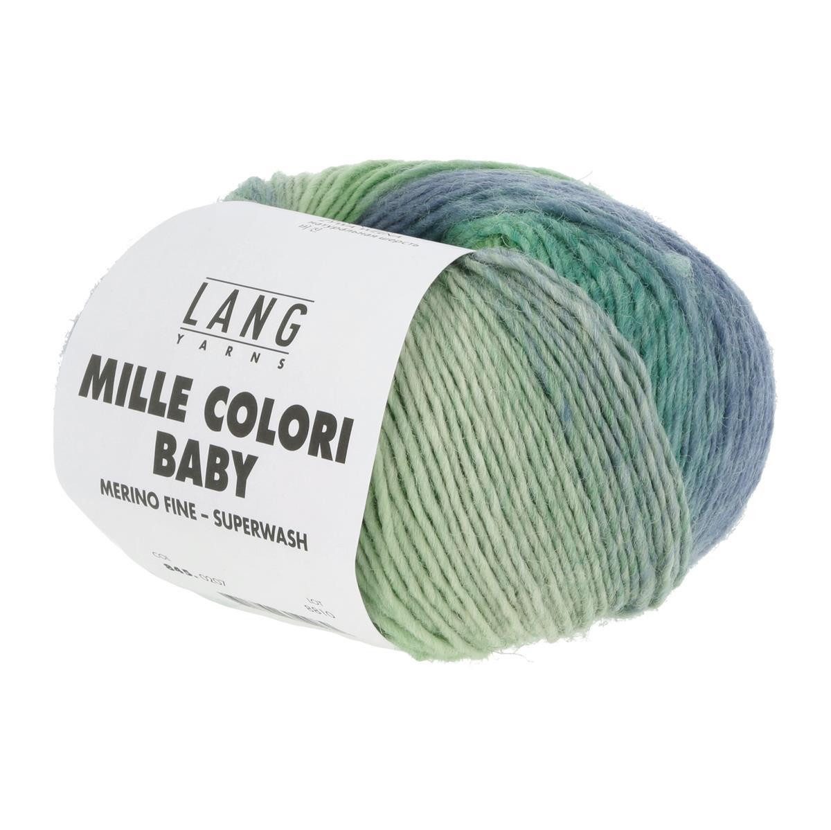 LANG YARNS Mille Colori Baby Häkelwolle, 190 m