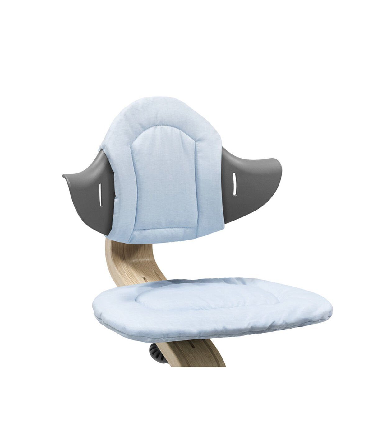 Blue Hochstuhl Nomi® Nomi® Stuhl und Grey Weiches Stokke für Kissen Stokke® Hochstuhlauflage Kissen,