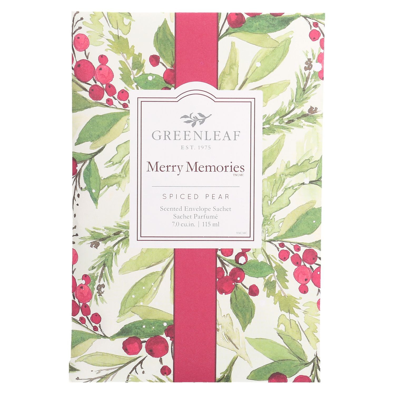 Greenleaf Anti-Geruchs-Säckchen Merry Memories (1-St), Duft Sachets aus parfümierter Tonerde 115 ml