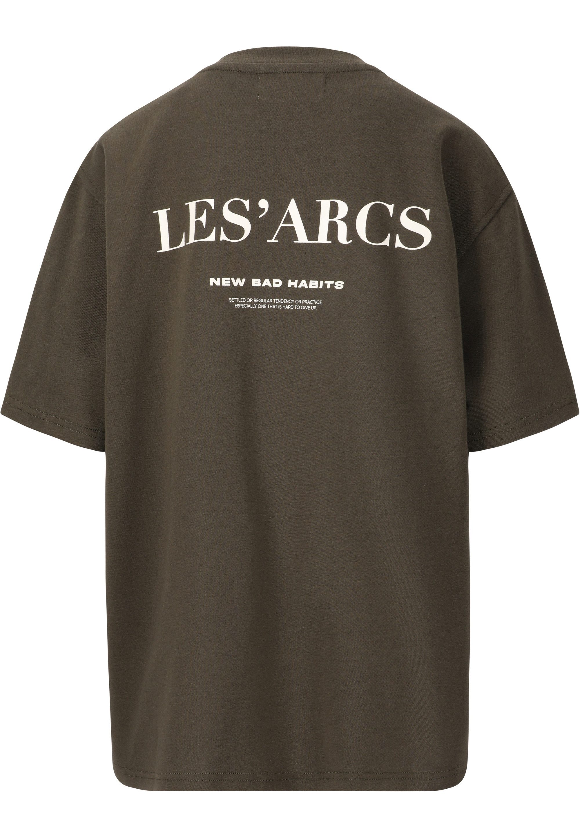 Les'Arcs Funktionsshirt Tynan mit lässigen Print-Details