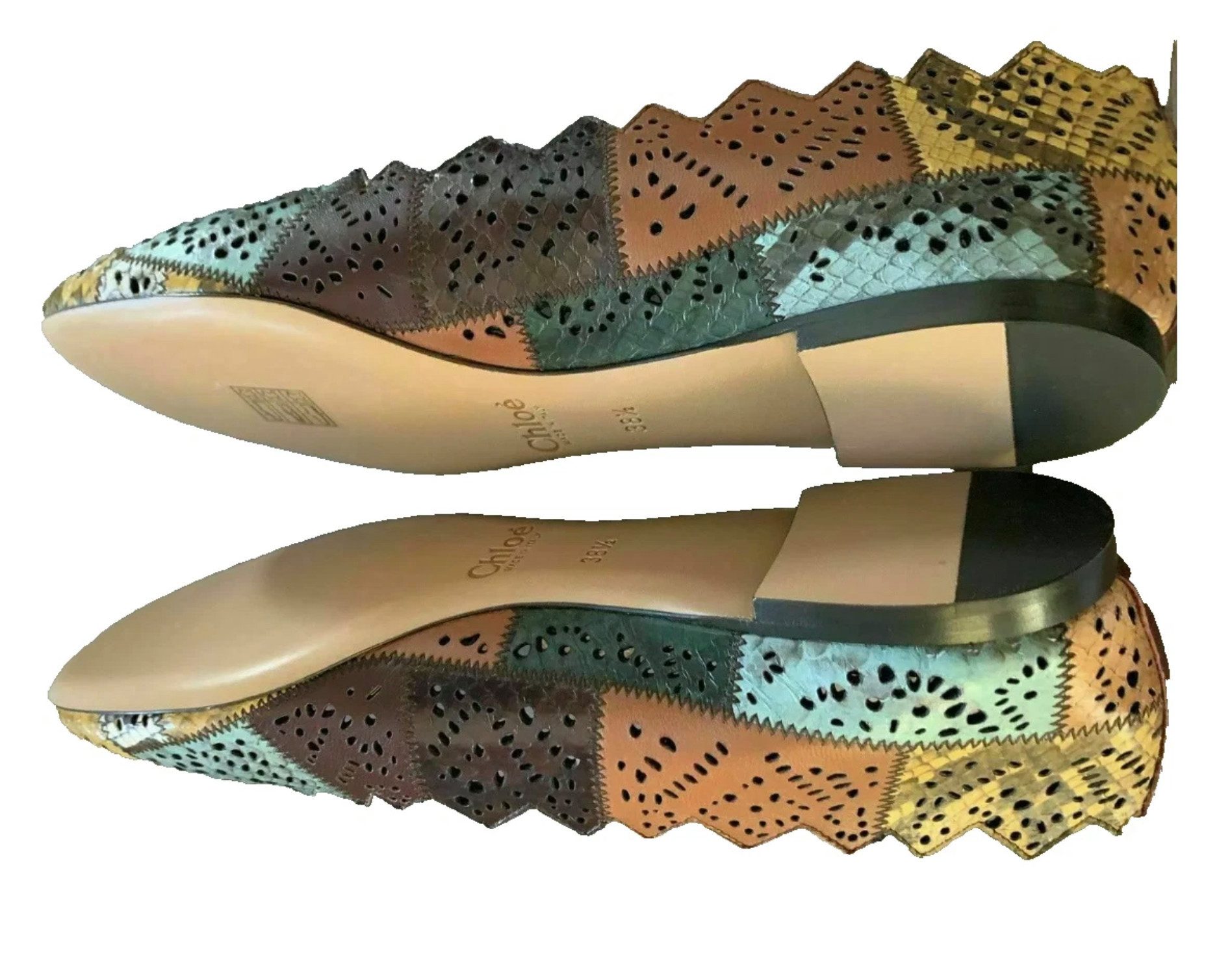 Chloé Limited Edition Ayers Nappa Slippers Ballerina Höchster Tragekomfort durch weiche Lederinnensohle